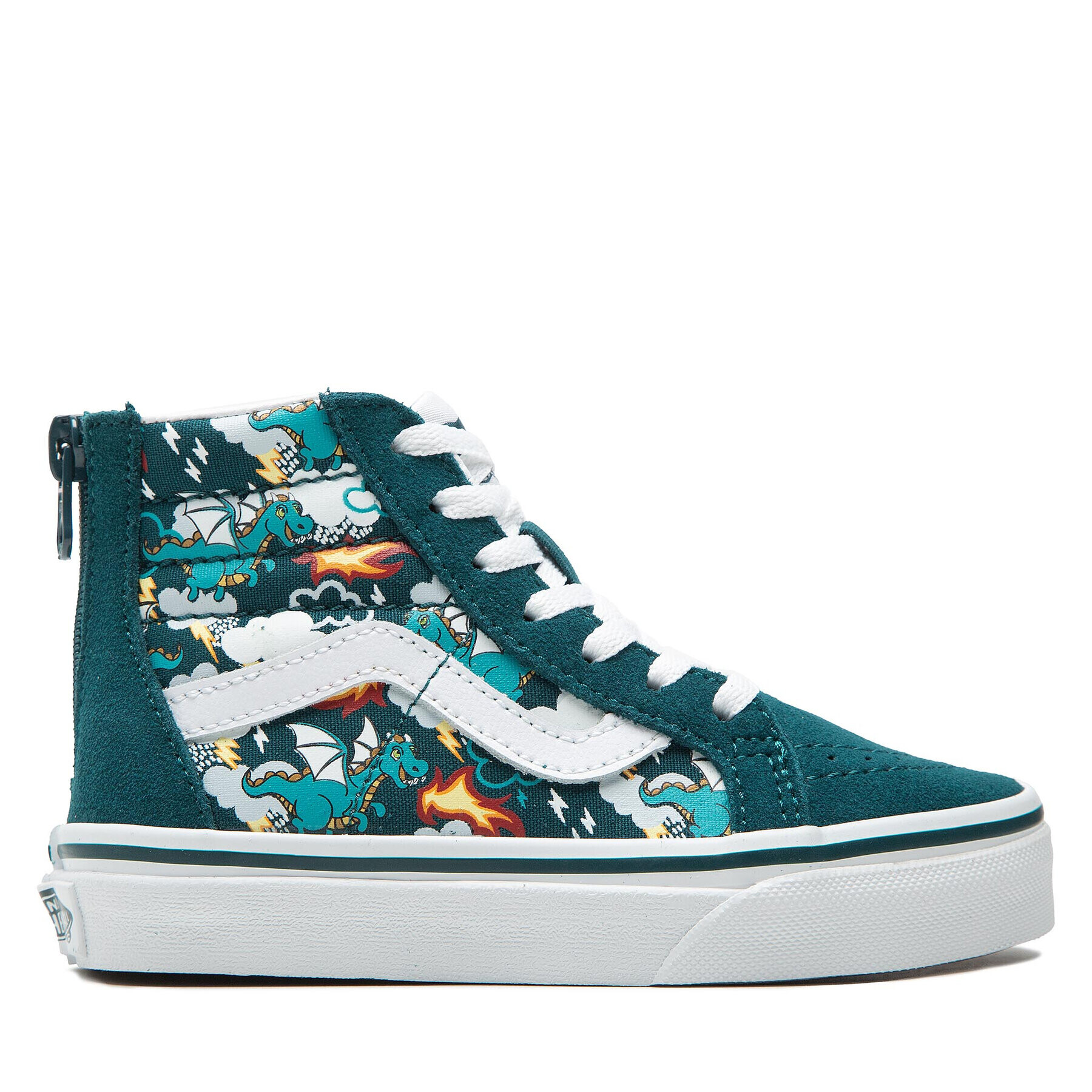 Vans Sneakersy Sk8-Hi Zip VN0A4BUX60Q1 Zelená - Pepit.cz