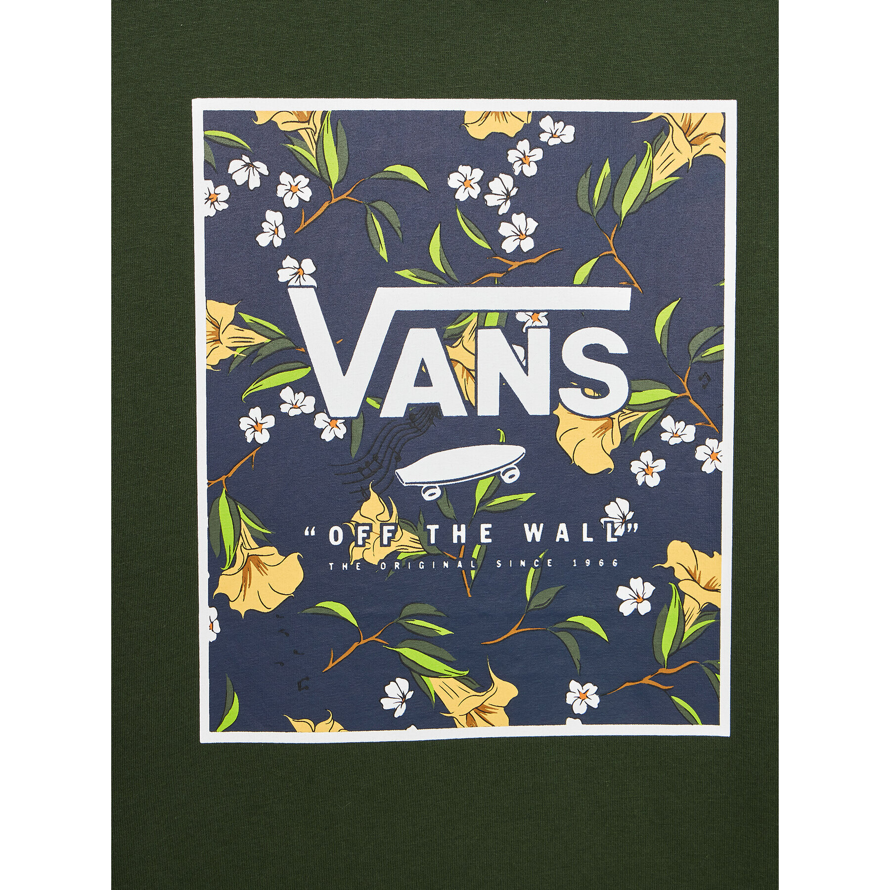 Vans T-Shirt By Print Box Boys VN0A318N Khaki Regular Fit - Pepit.cz