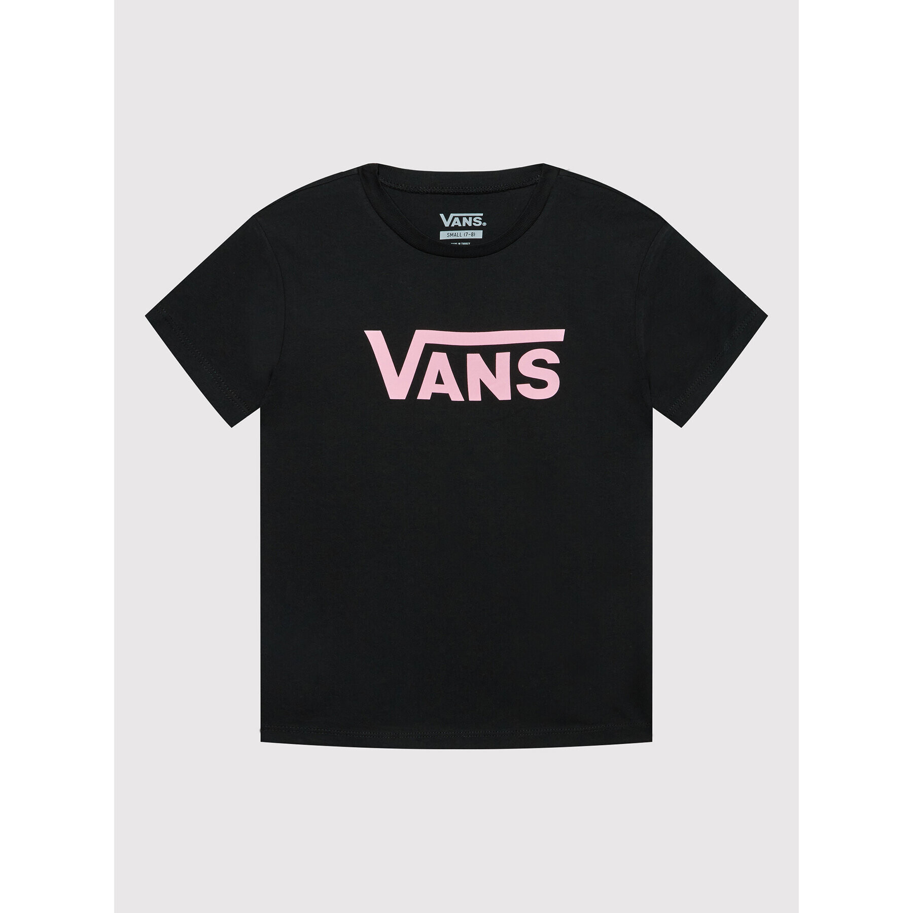 Vans T-Shirt Flying V Crew VN0A53P2 Černá Regular Fit - Pepit.cz