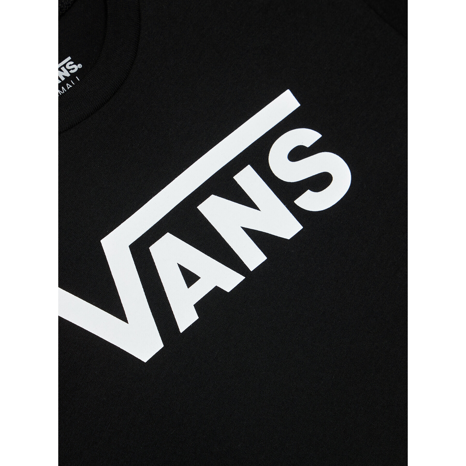 Vans T-Shirt Flying V Crew VN0A53P2 Černá Regular Fit - Pepit.cz