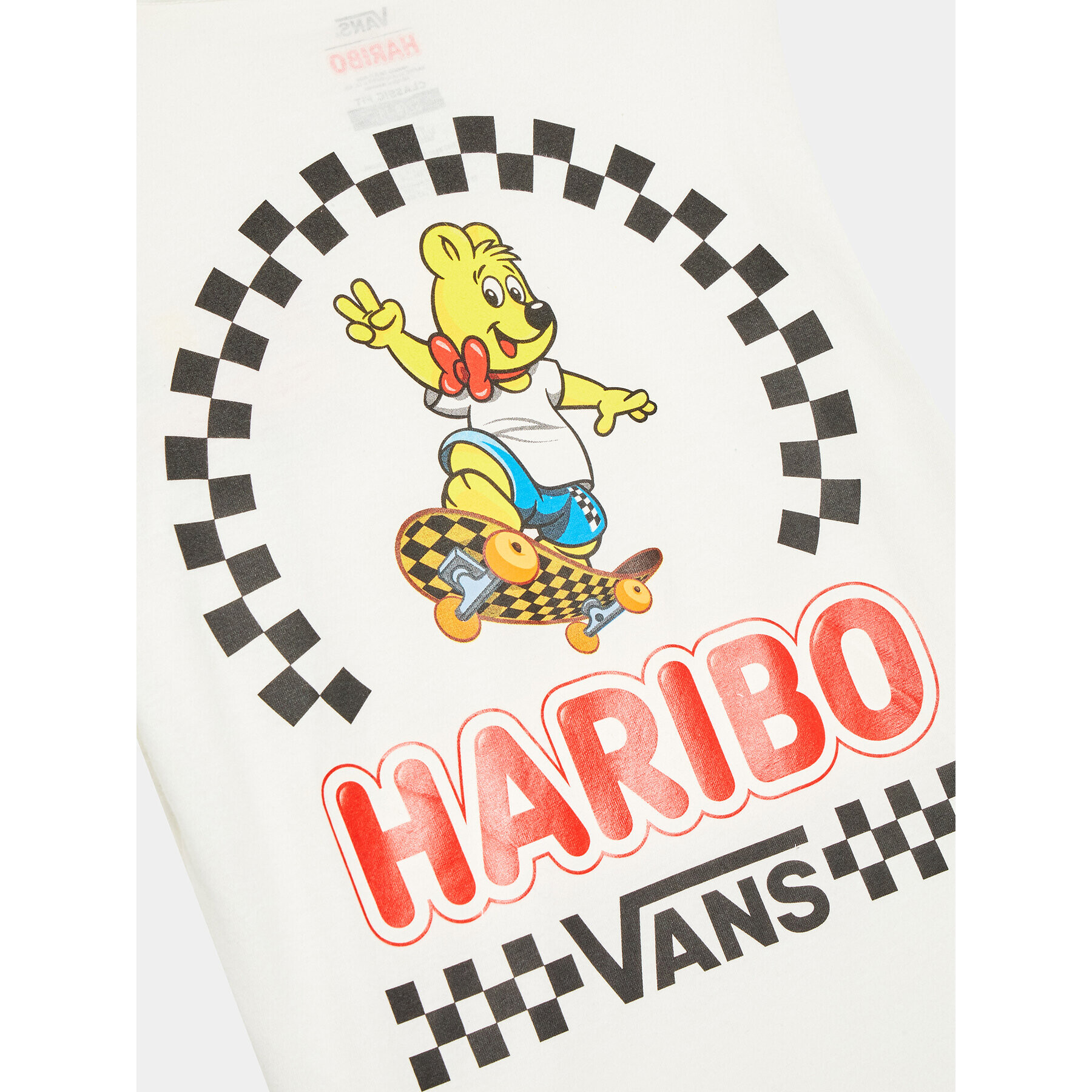 Vans T-Shirt HARIBO VN000872 Bílá Regular Fit - Pepit.cz