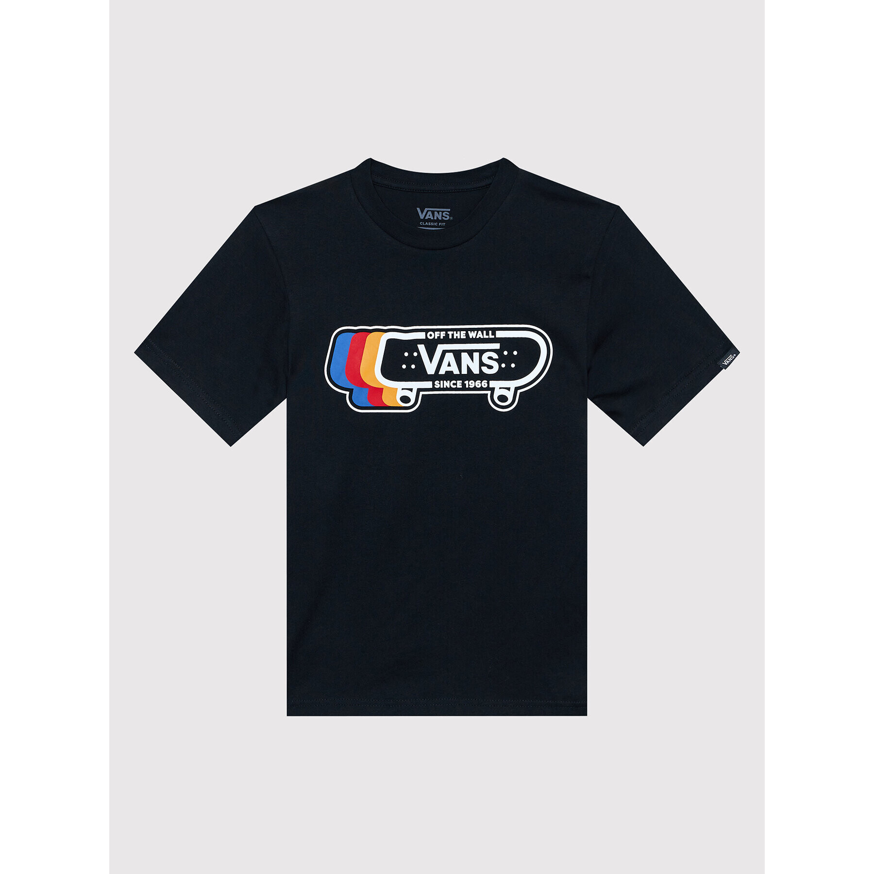 Vans T-Shirt Sk8 Since 1966 VN00002X Černá Regular Fit - Pepit.cz