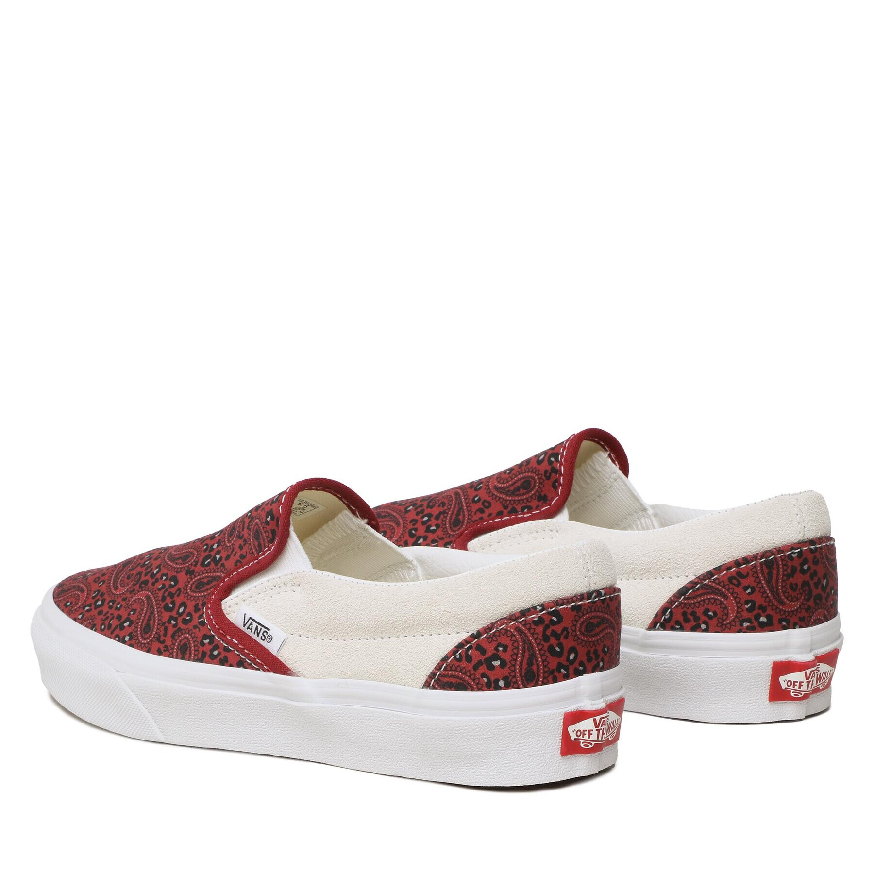 Vans Tenisky Classic Slip-O VN0A5JLXYF91 Červená - Pepit.cz