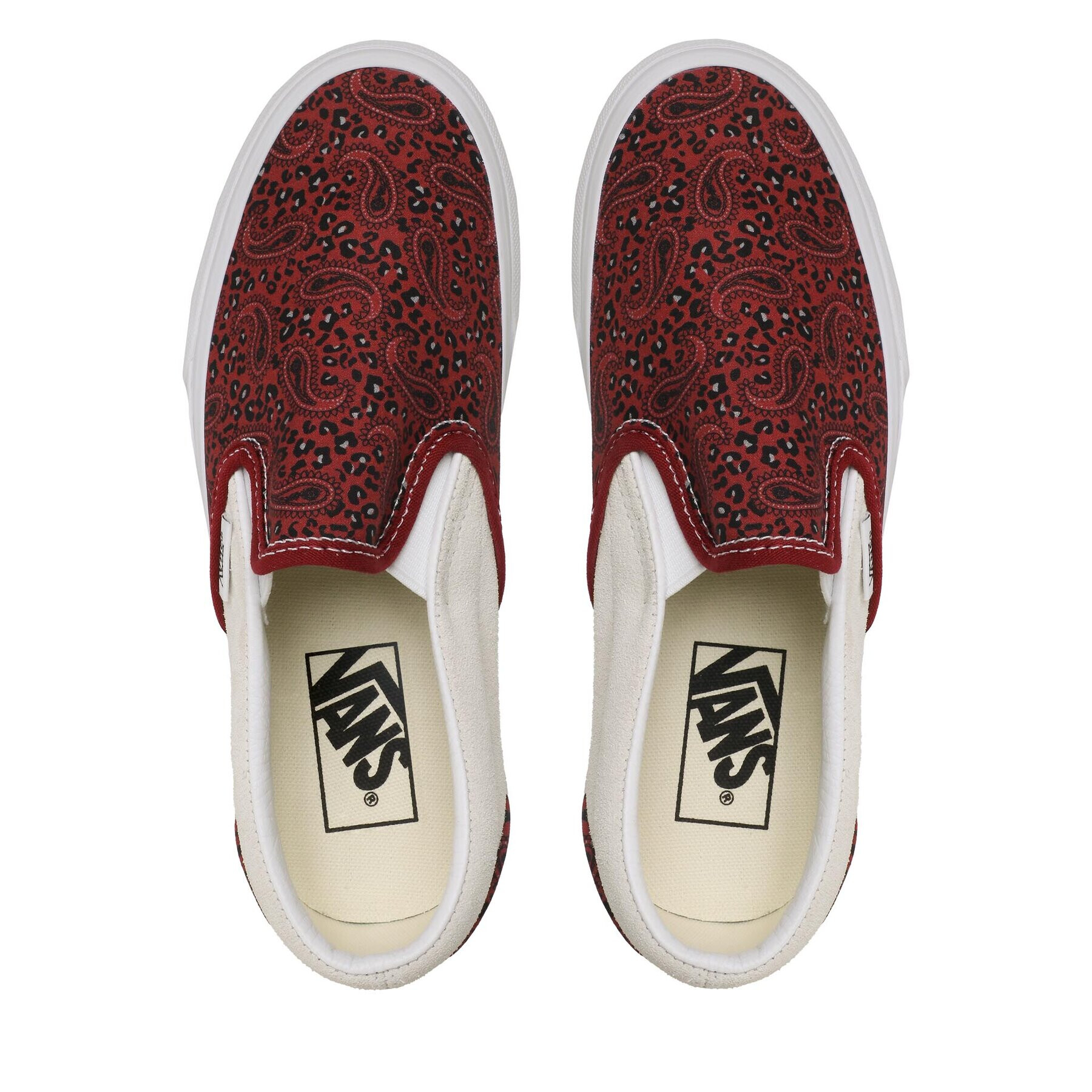 Vans Tenisky Classic Slip-O VN0A5JLXYF91 Červená - Pepit.cz