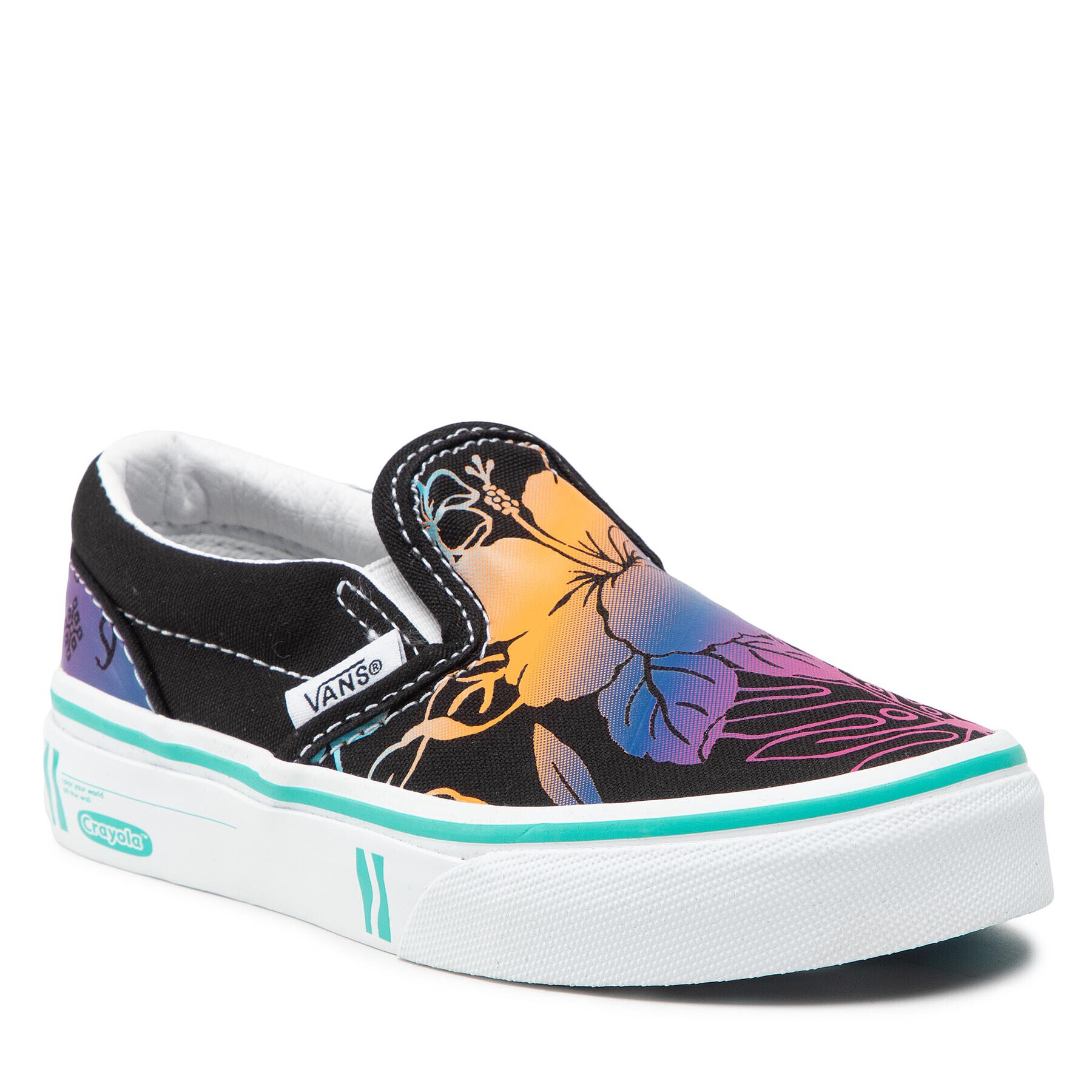 Vans Tenisky Classic Slip-O VN0A7Q5GARZ1 Černá - Pepit.cz