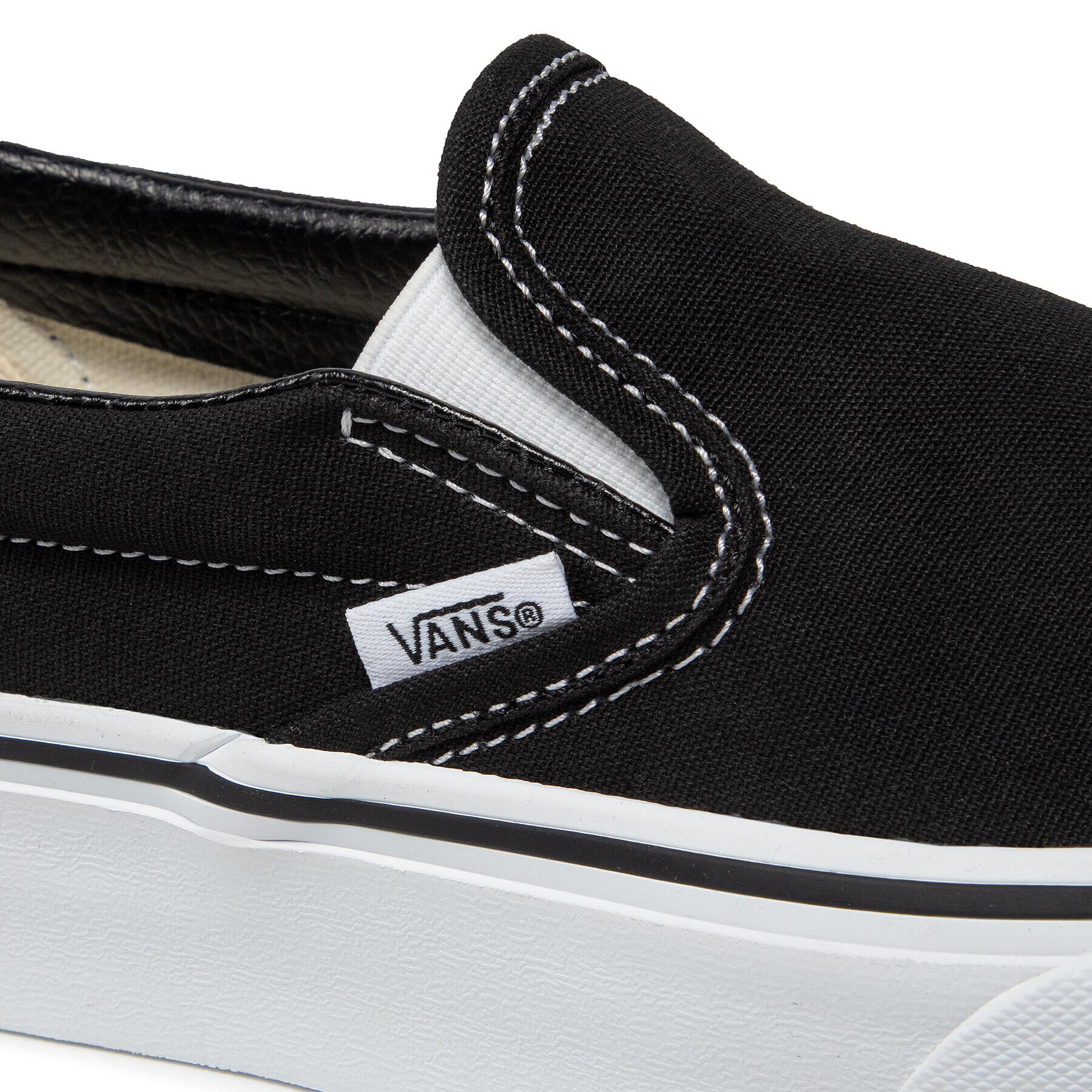 Vans Tenisky Classic Slip-On P VN00018EBLK Černá - Pepit.cz