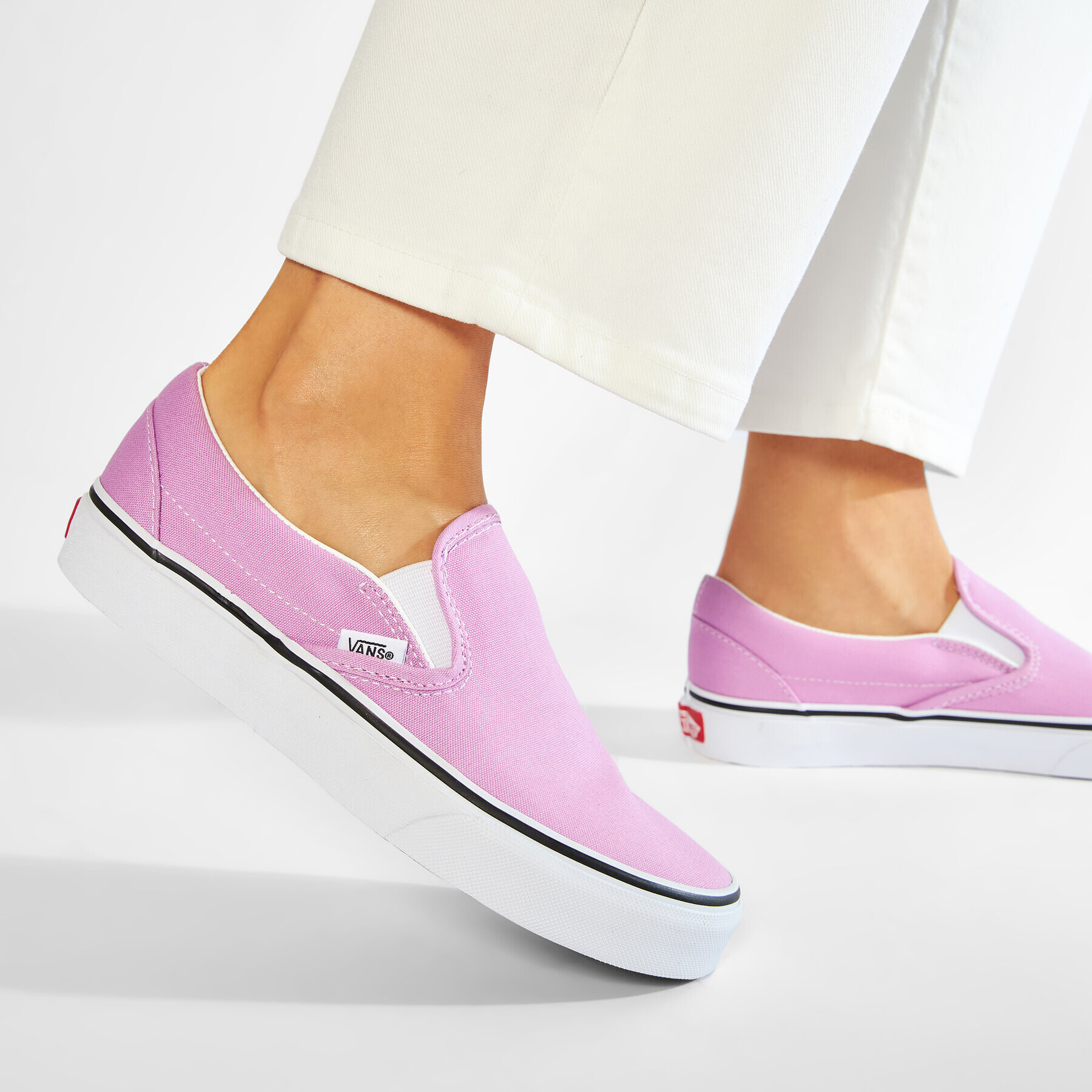 Vans Tenisky Classic Slip-On VN0A33TB3SQ1 Fialová - Pepit.cz