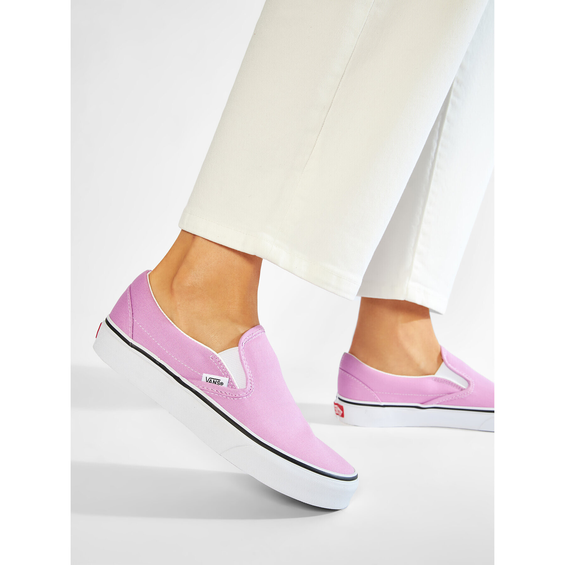 Vans Tenisky Classic Slip-On VN0A33TB3SQ1 Fialová - Pepit.cz