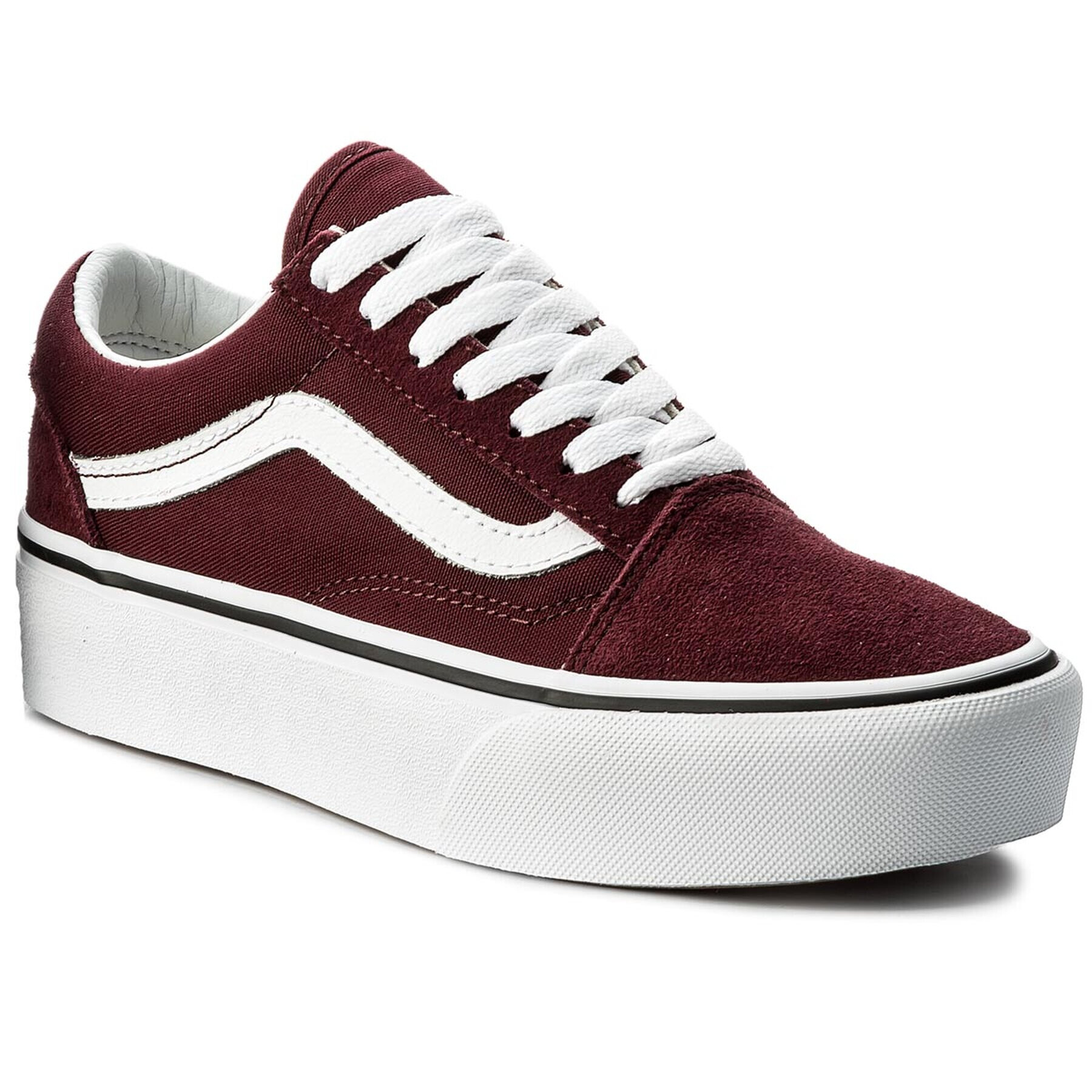 Vans Tenisky Old Skool Platfor VN0A3B3U5U7 Bordó - Pepit.cz