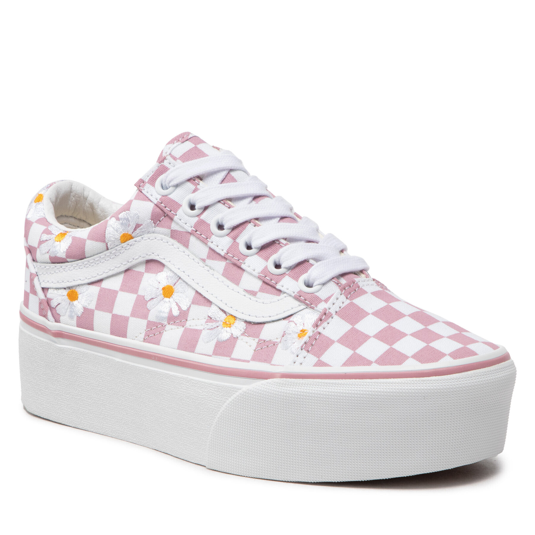 Vans Tenisky Old Skool Stac VN0A7Q5MBD51 Růžová - Pepit.cz