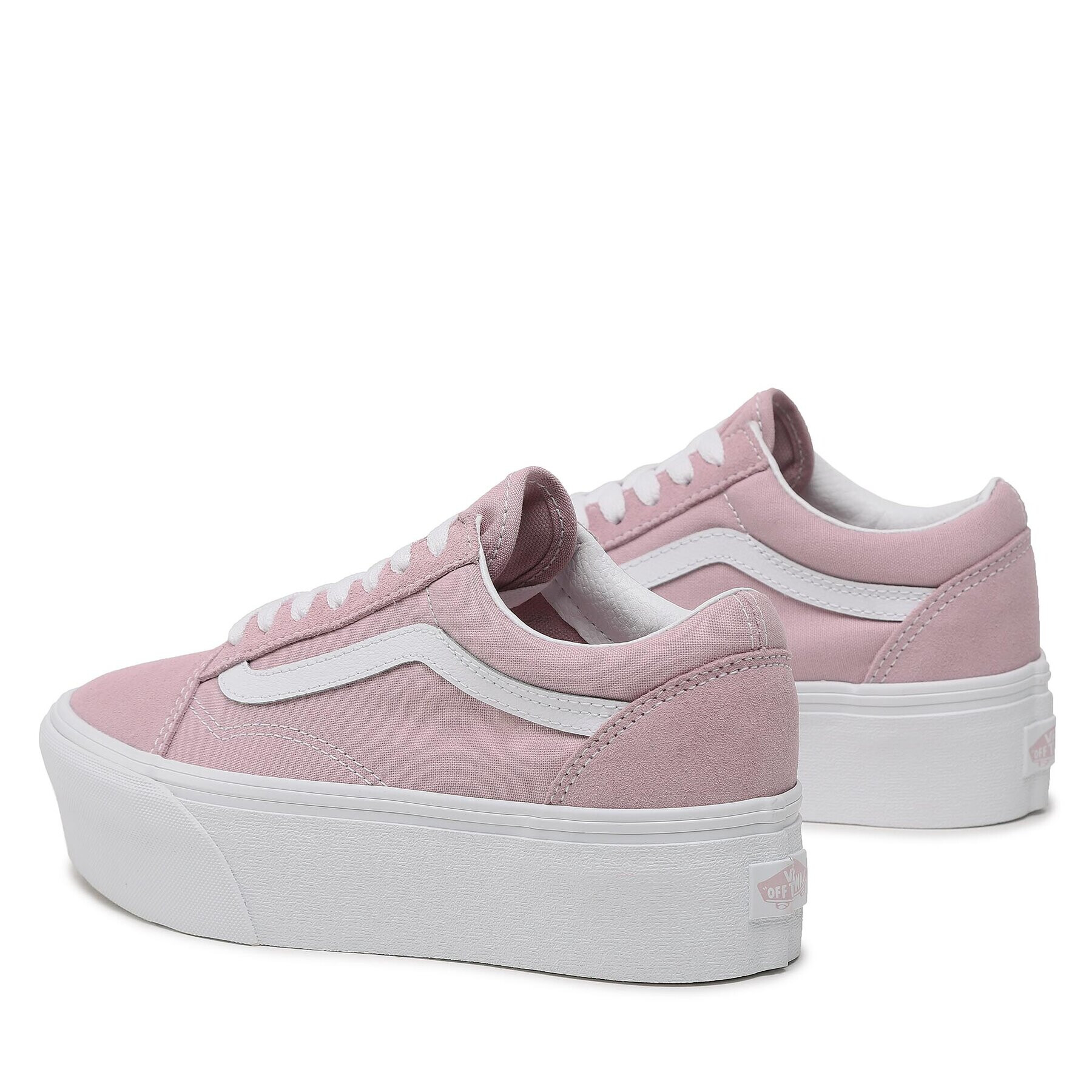 Vans Tenisky Old Skool Stac VN0A7Q5MBLT1 Růžová - Pepit.cz