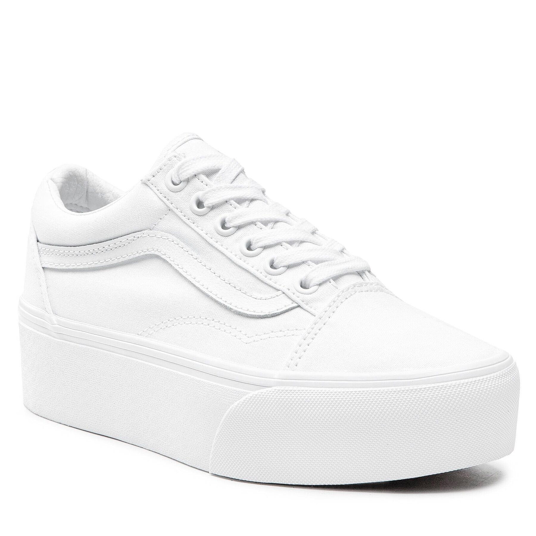 Vans Tenisky Old Skool Stacked VN0A7Q5MW001 Bílá - Pepit.cz