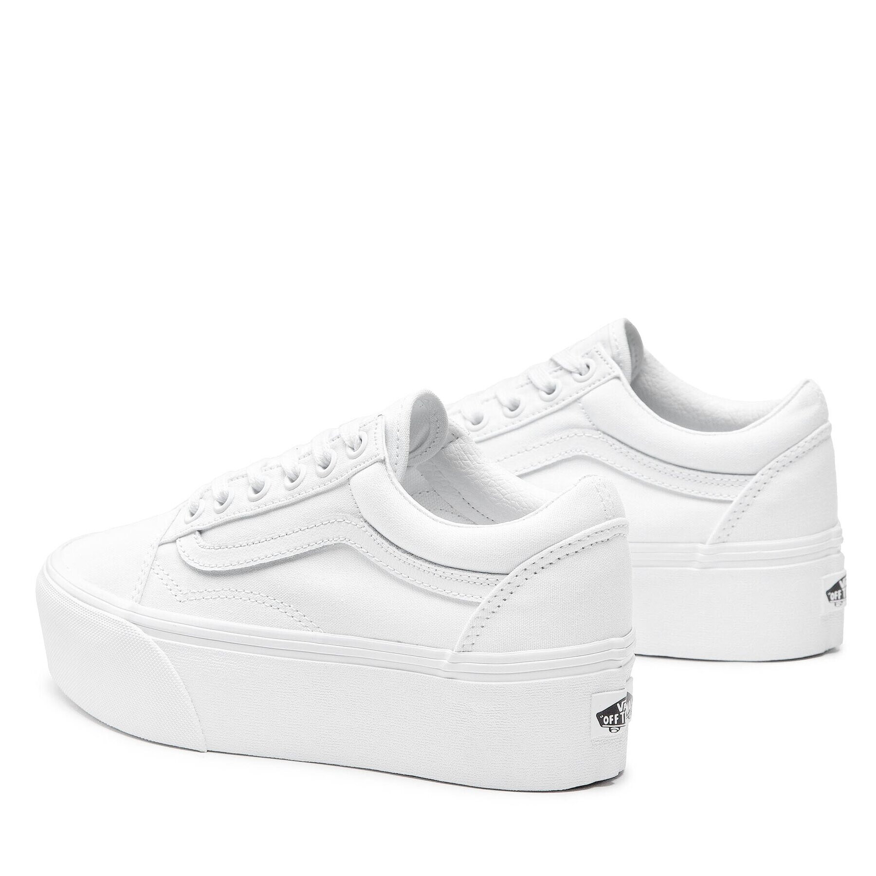 Vans Tenisky Old Skool Stacked VN0A7Q5MW001 Bílá - Pepit.cz