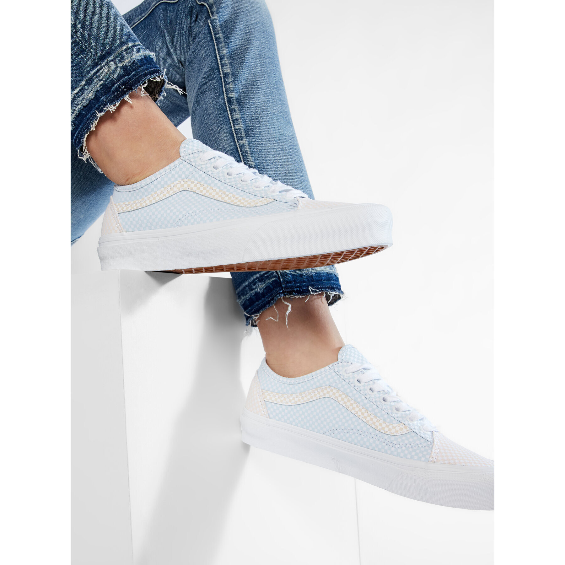 Vans Tenisky Old Skool Tapered VN0A54F44TZ1 Modrá - Pepit.cz