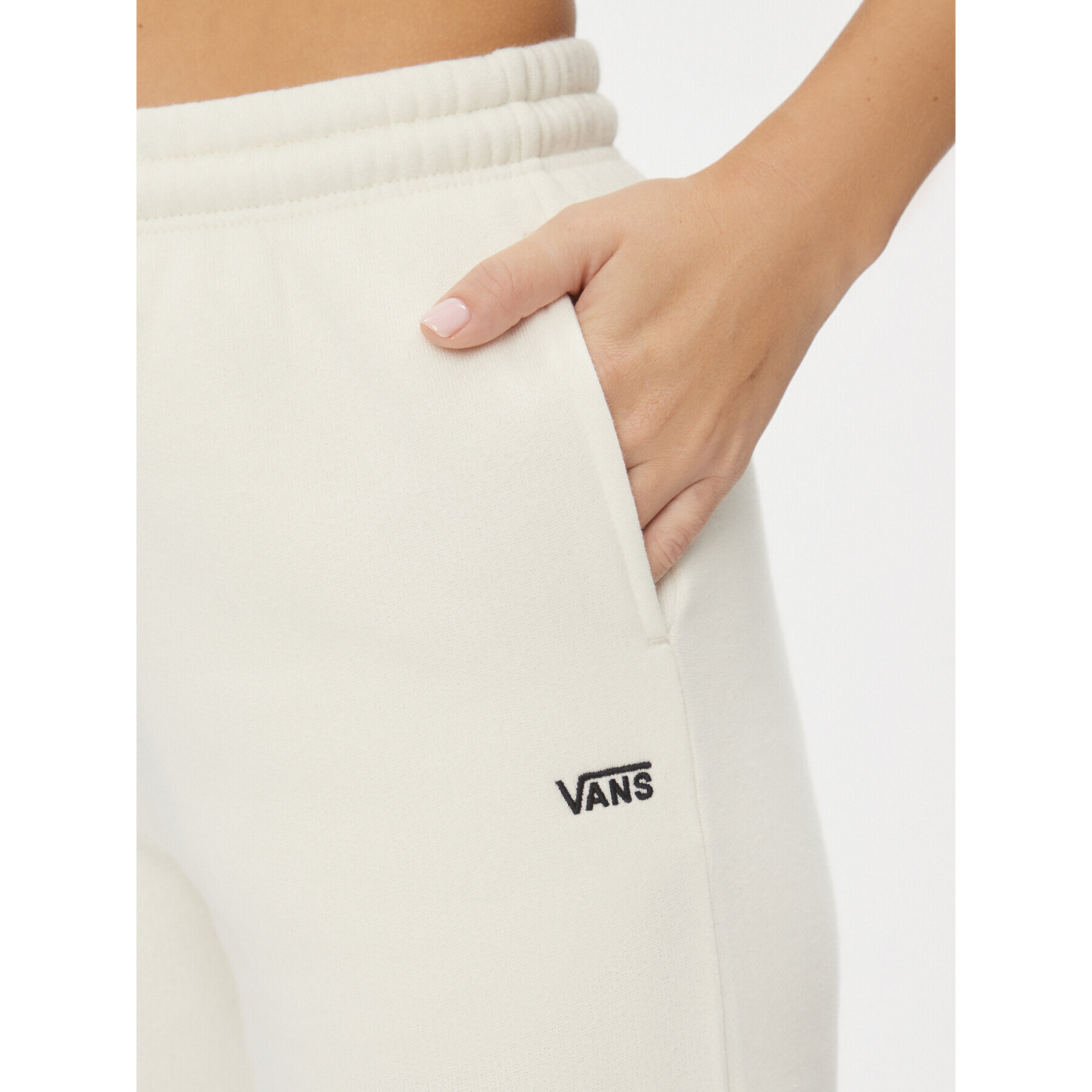 Vans Teplákové kalhoty Comfycush Relaxed Sweatpant VN0A7ROXFS81 Écru Relaxed Fit - Pepit.cz