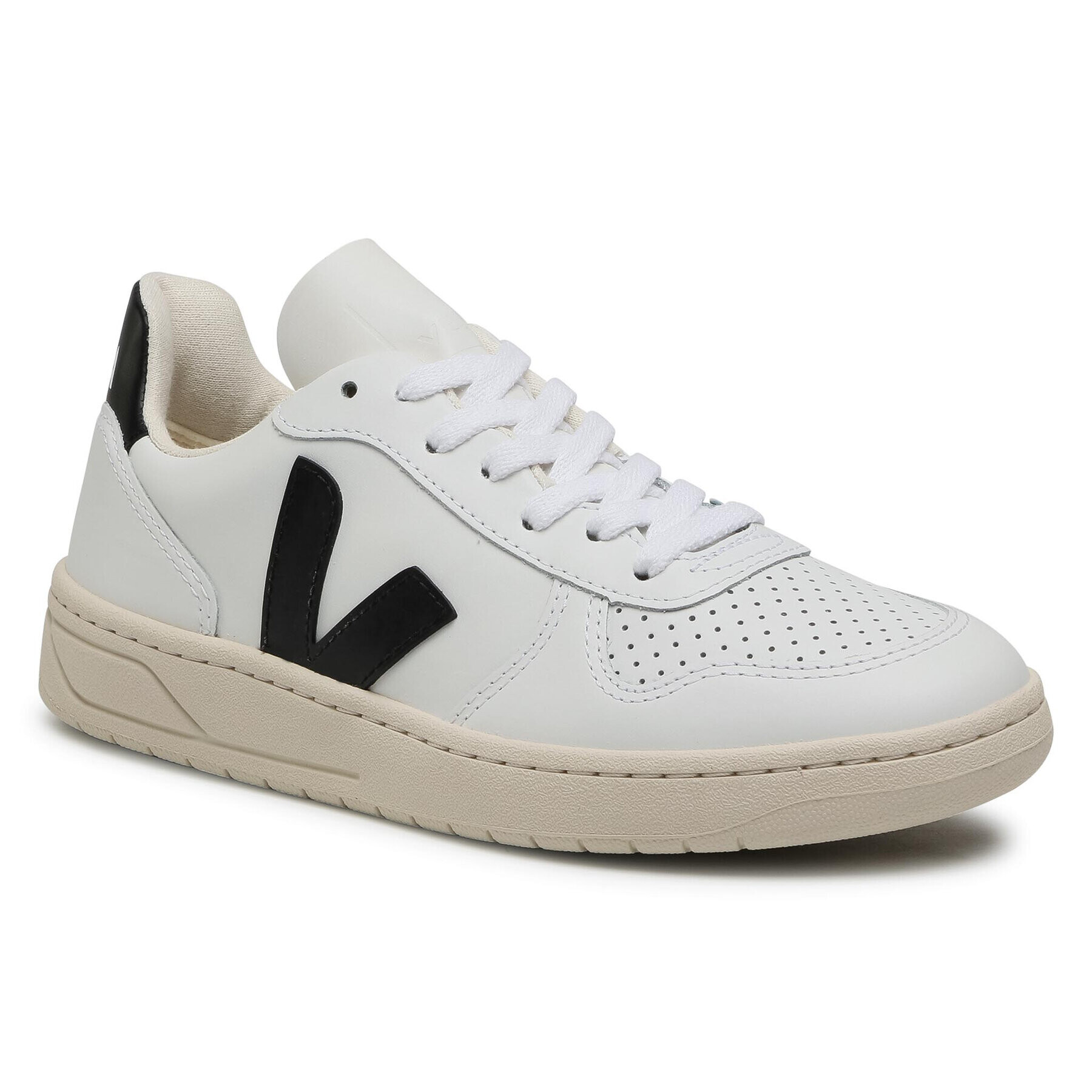 Veja Sneakersy V-10 Leather VX020005A Bílá - Pepit.cz