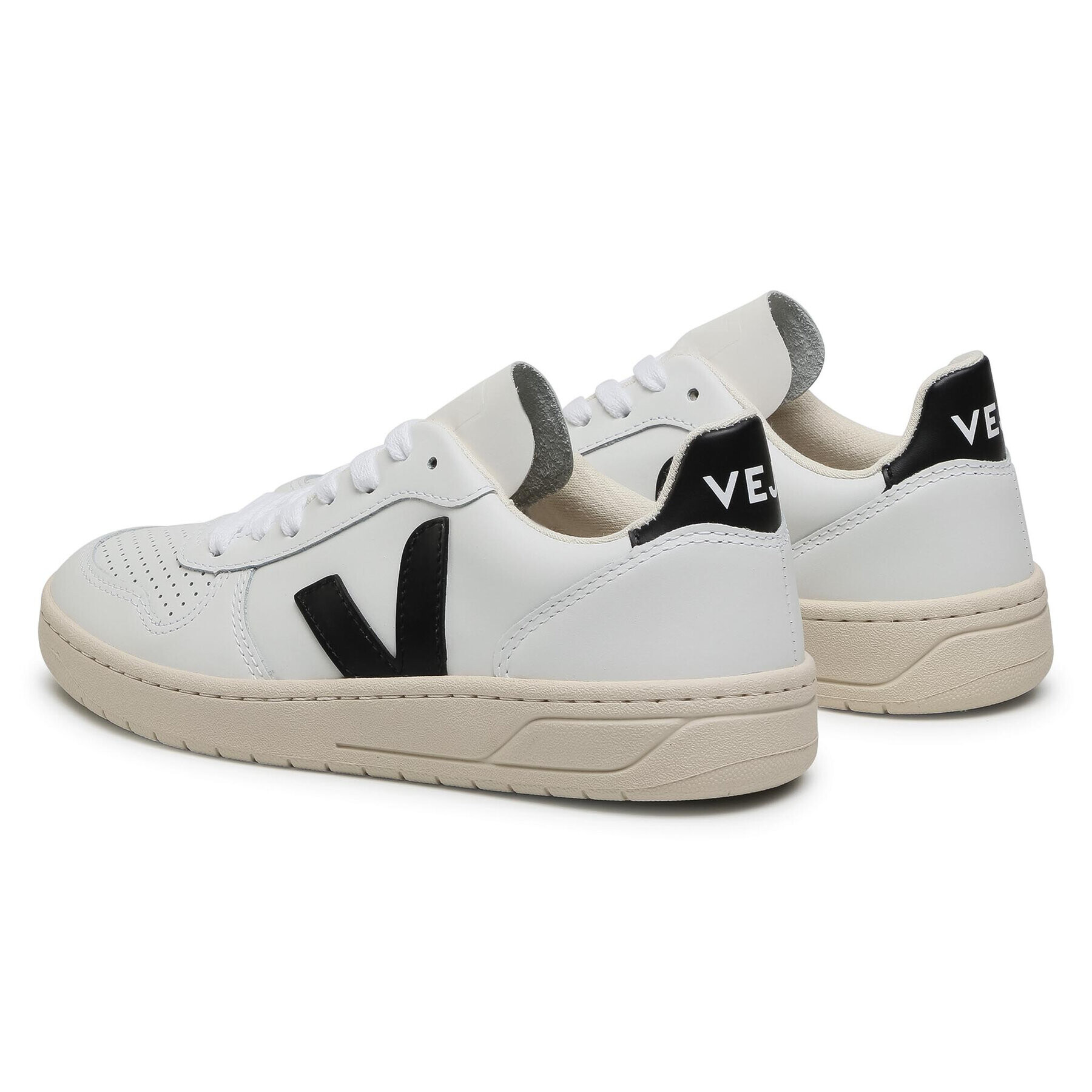 Veja Sneakersy V-10 Leather VX020005A Bílá - Pepit.cz