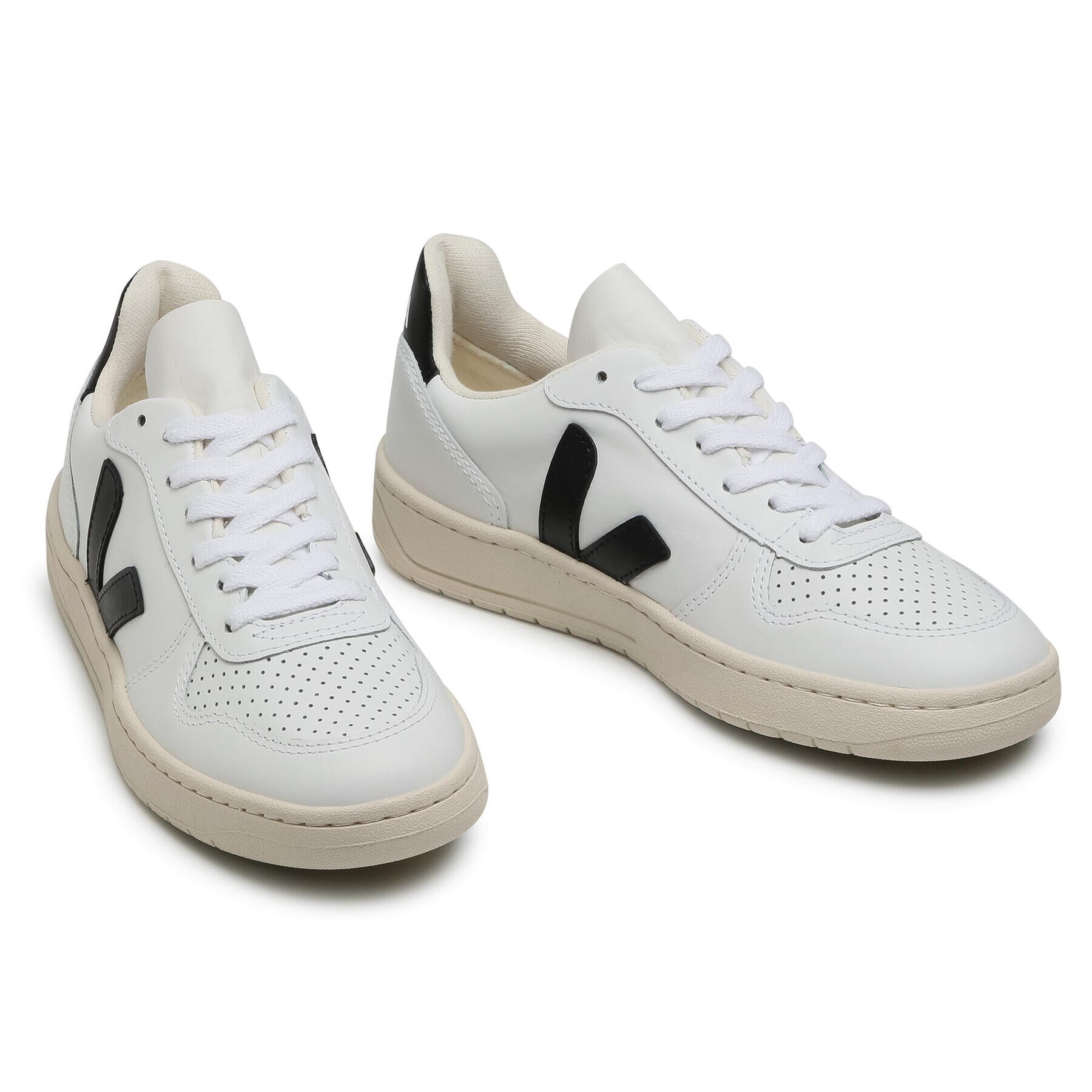 Veja Sneakersy V-10 Leather VX020005A Bílá - Pepit.cz