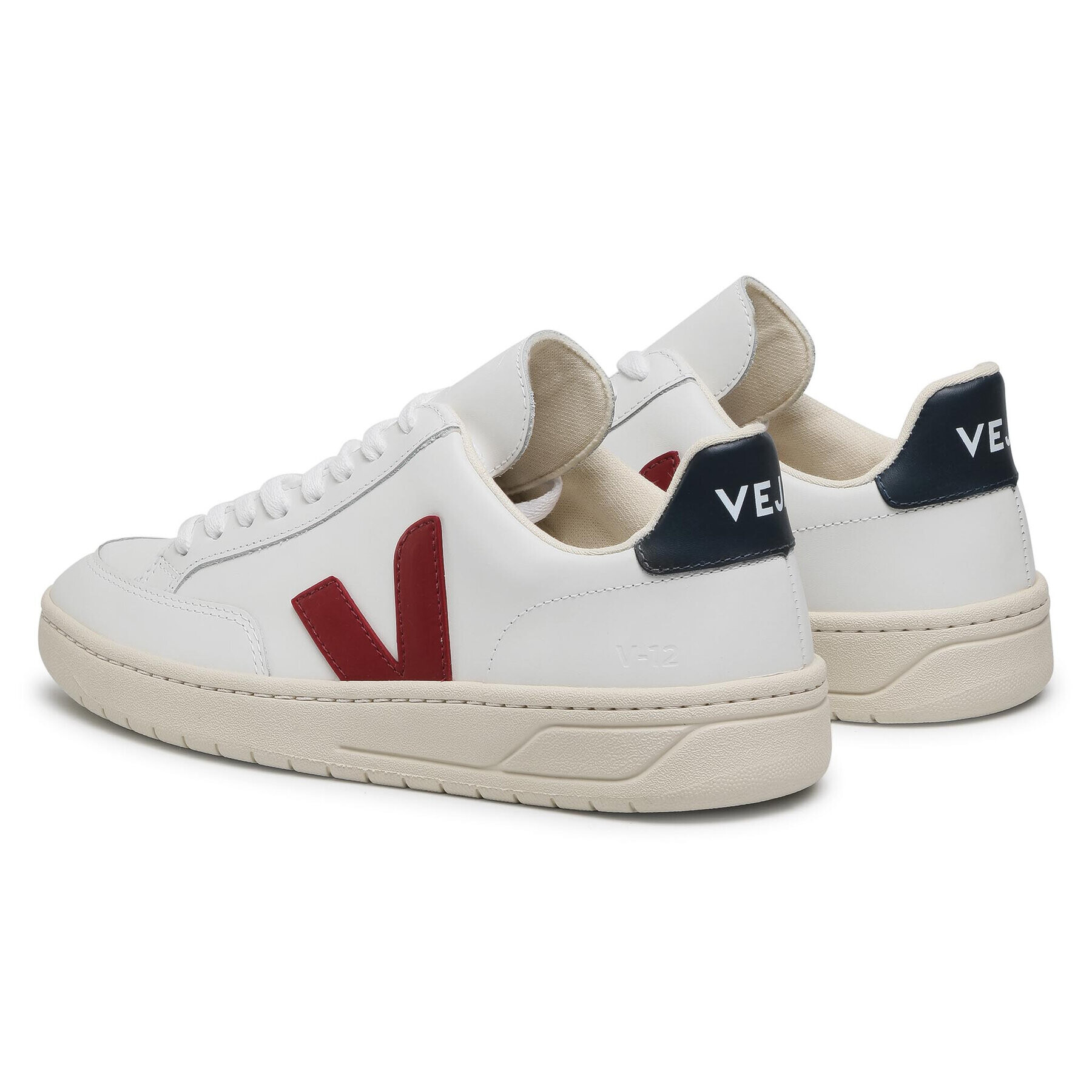 Veja Sneakersy V-12 Leather XD021955V Bílá - Pepit.cz