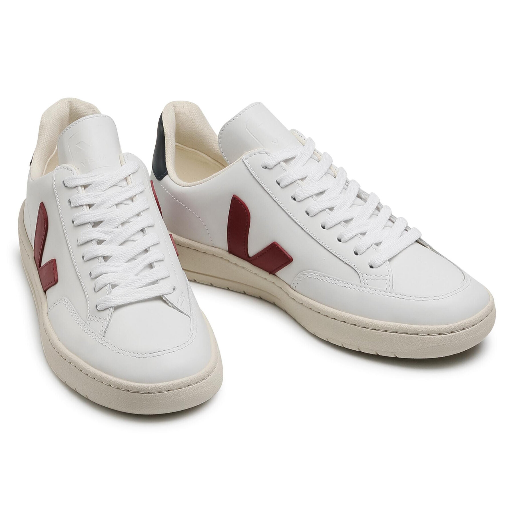 Veja Sneakersy V-12 Leather XD021955V Bílá - Pepit.cz