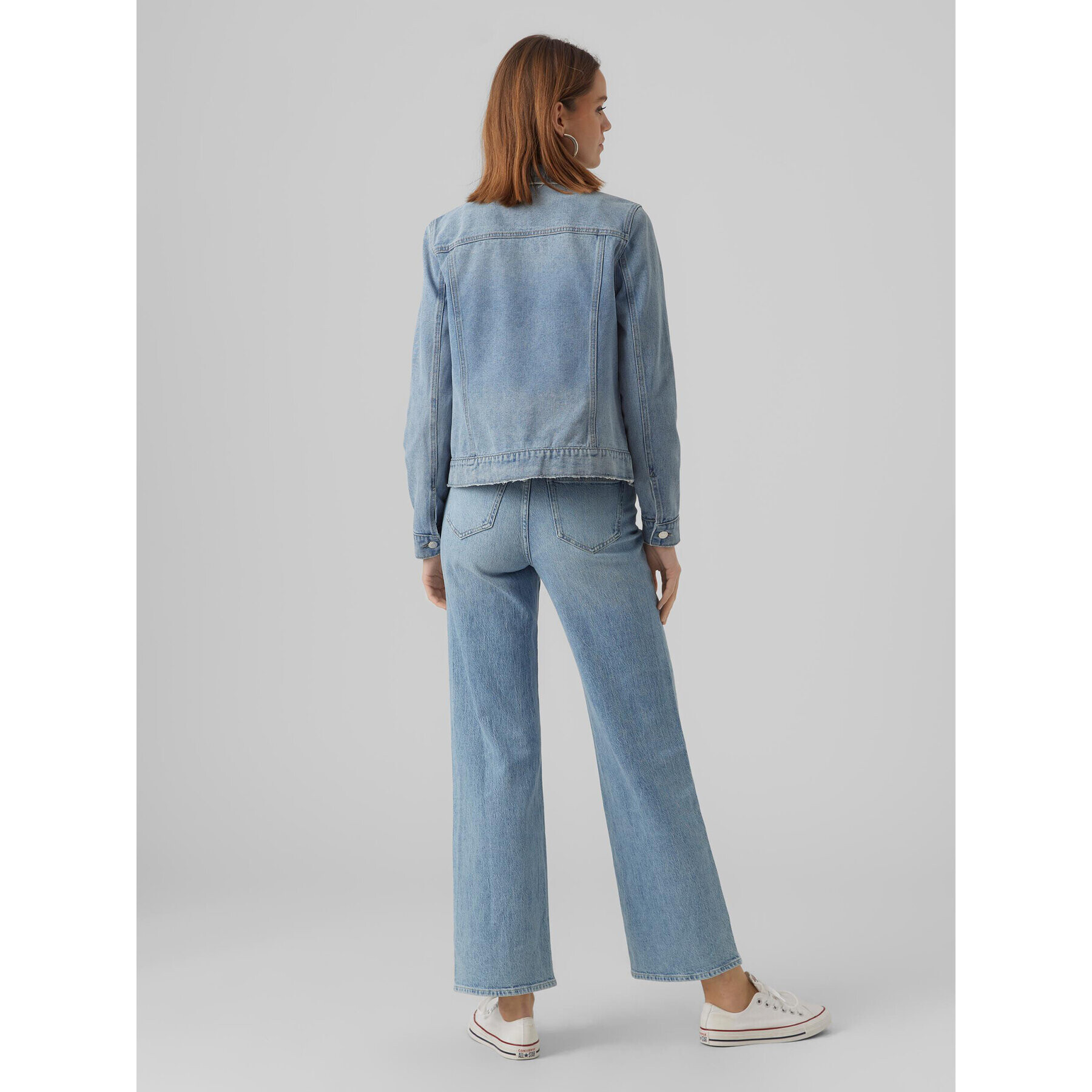 Vero Moda Jeansová bunda Zorica 10279789 Modrá Regular Fit - Pepit.cz