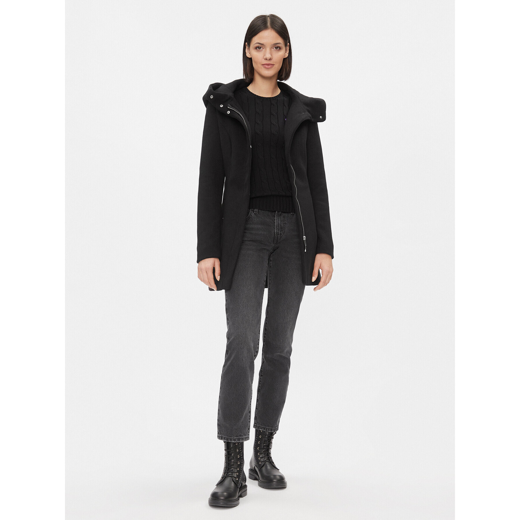 Vero Moda Bunda pro přechodné období 10289864 Černá Regular Fit - Pepit.cz