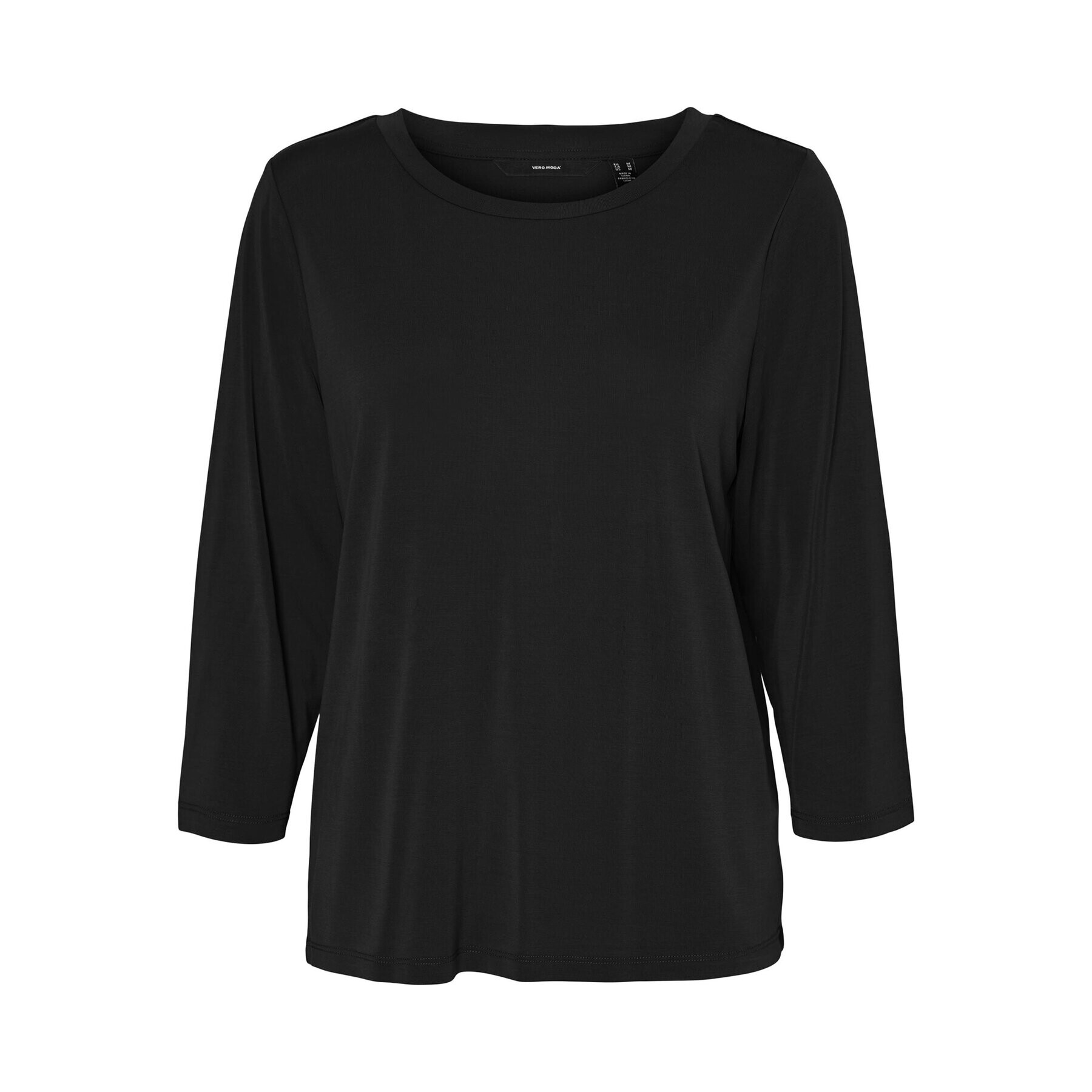 Vero Moda Curve Halenka Evabia 10279540 Černá Regular Fit - Pepit.cz