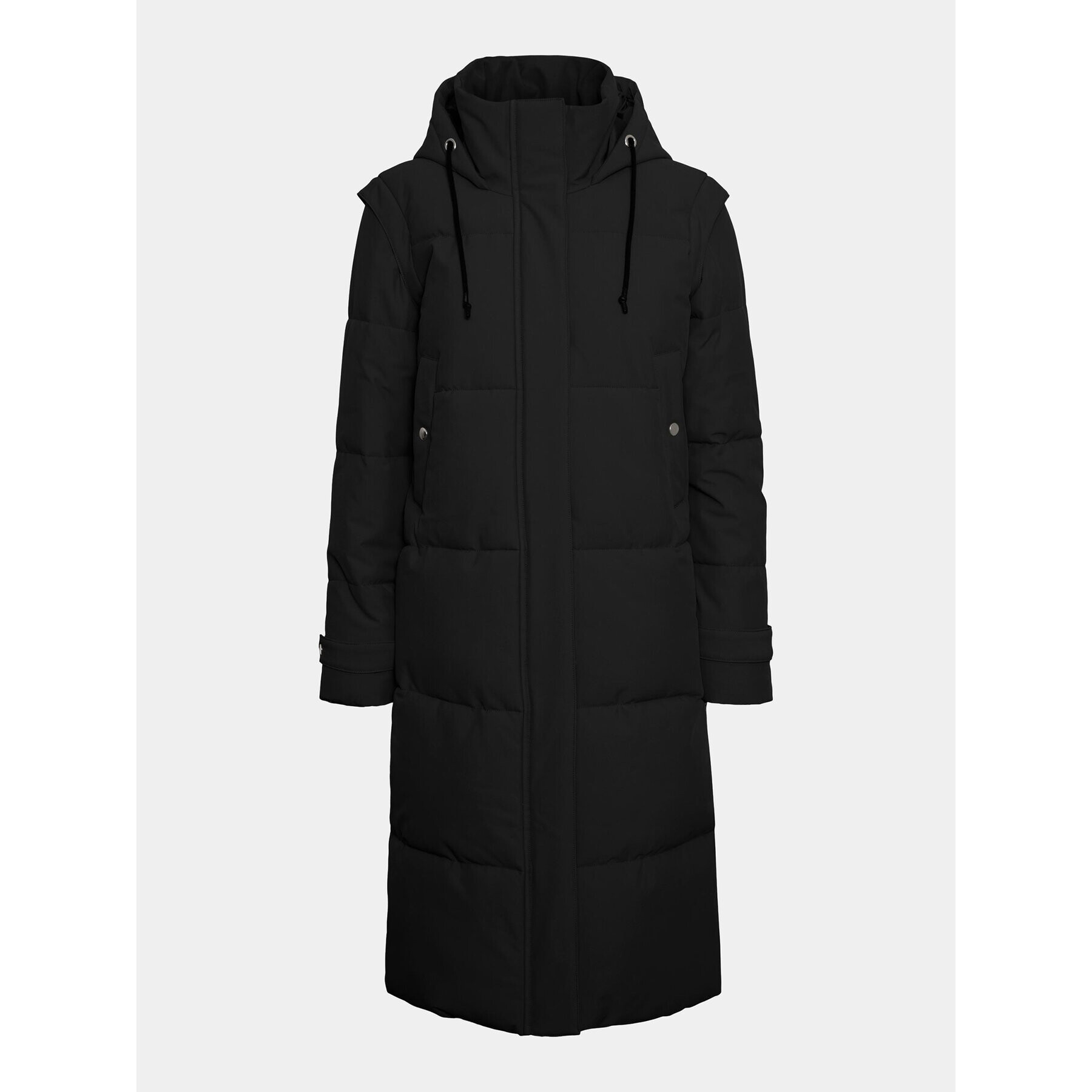 Vero Moda Curve Vatovaná bunda 10301538 Černá Regular Fit - Pepit.cz