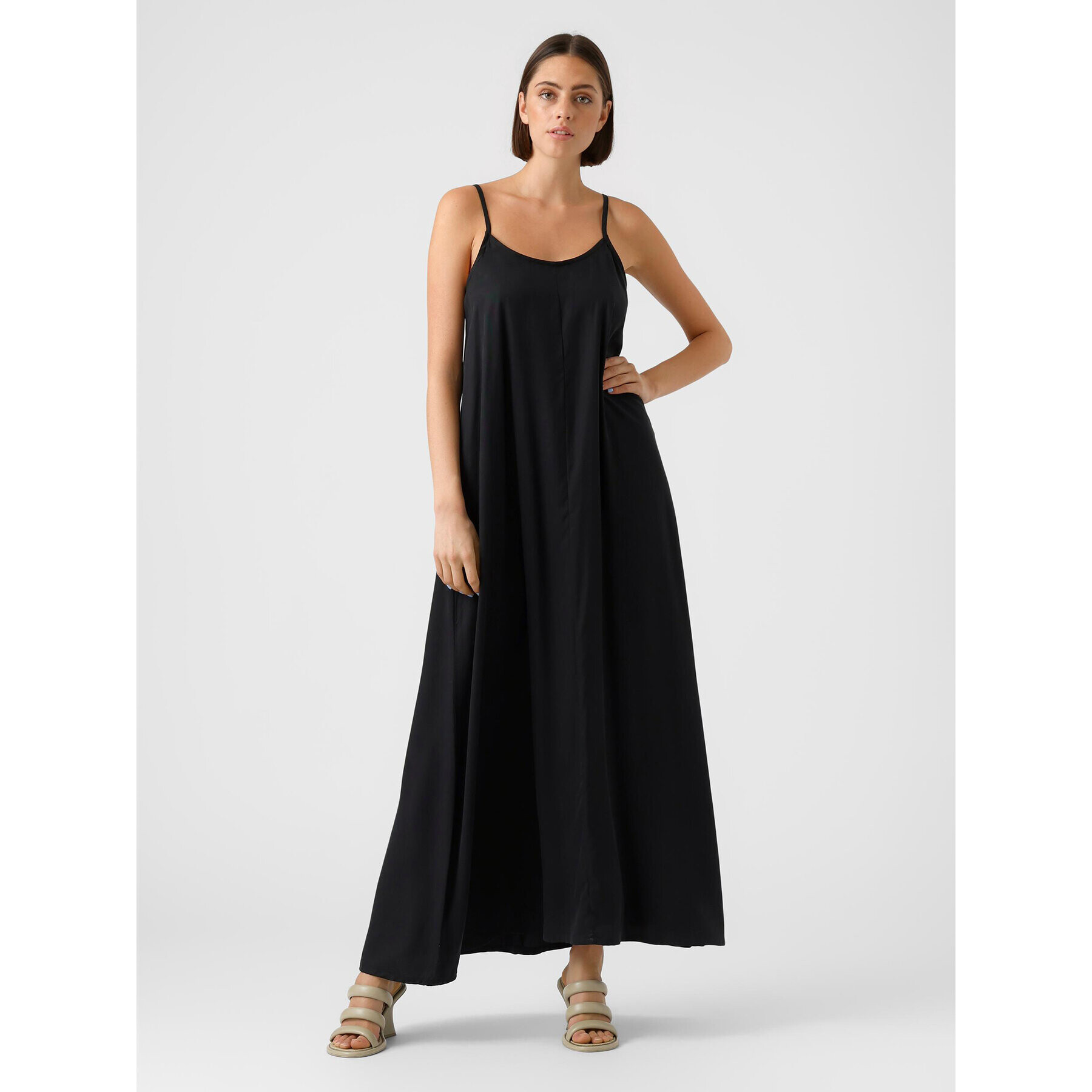 Vero Moda Každodenní šaty Harper 10283677 Černá Loose Fit - Pepit.cz