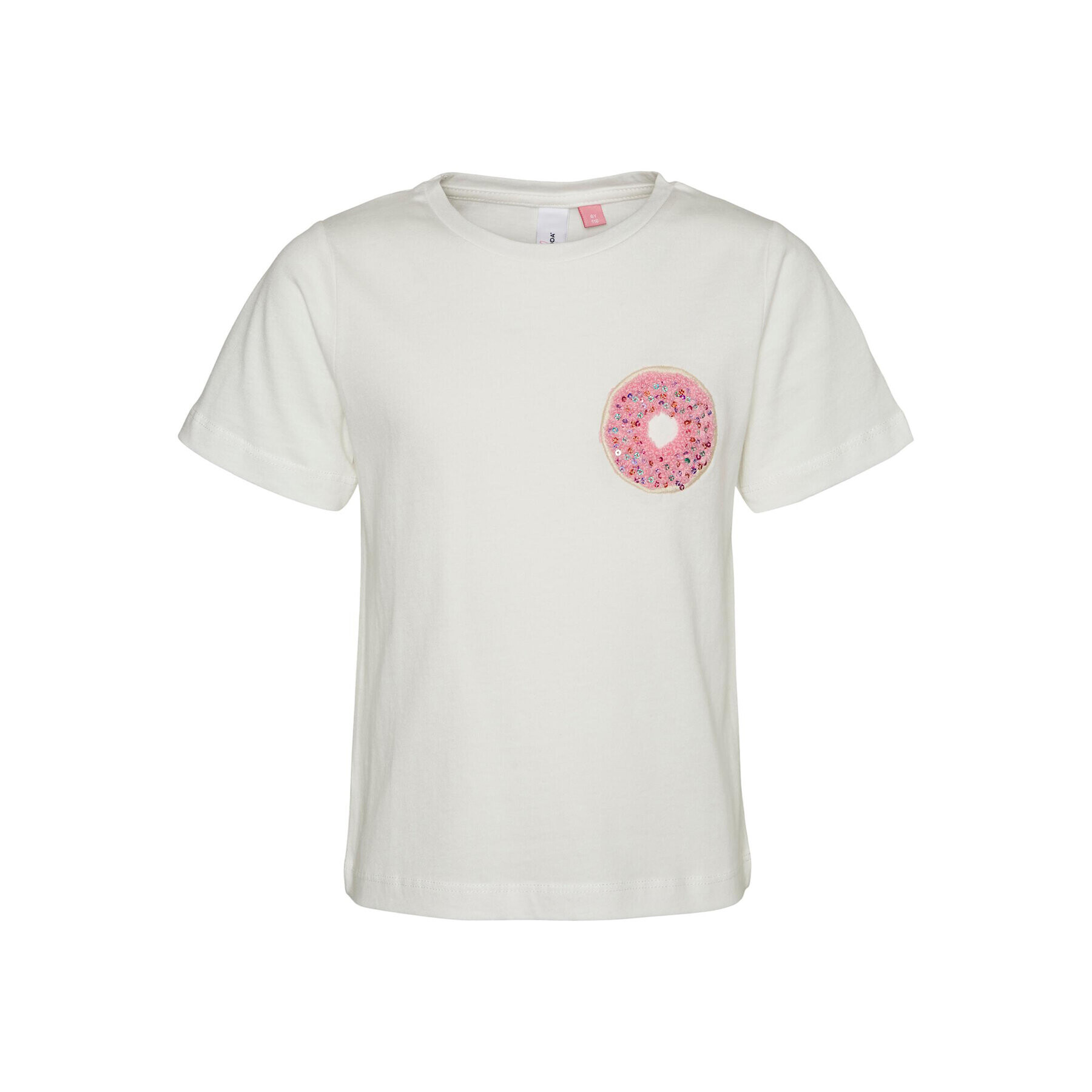 Vero Moda Girl T-Shirt 10285292 Bílá Regular Fit - Pepit.cz