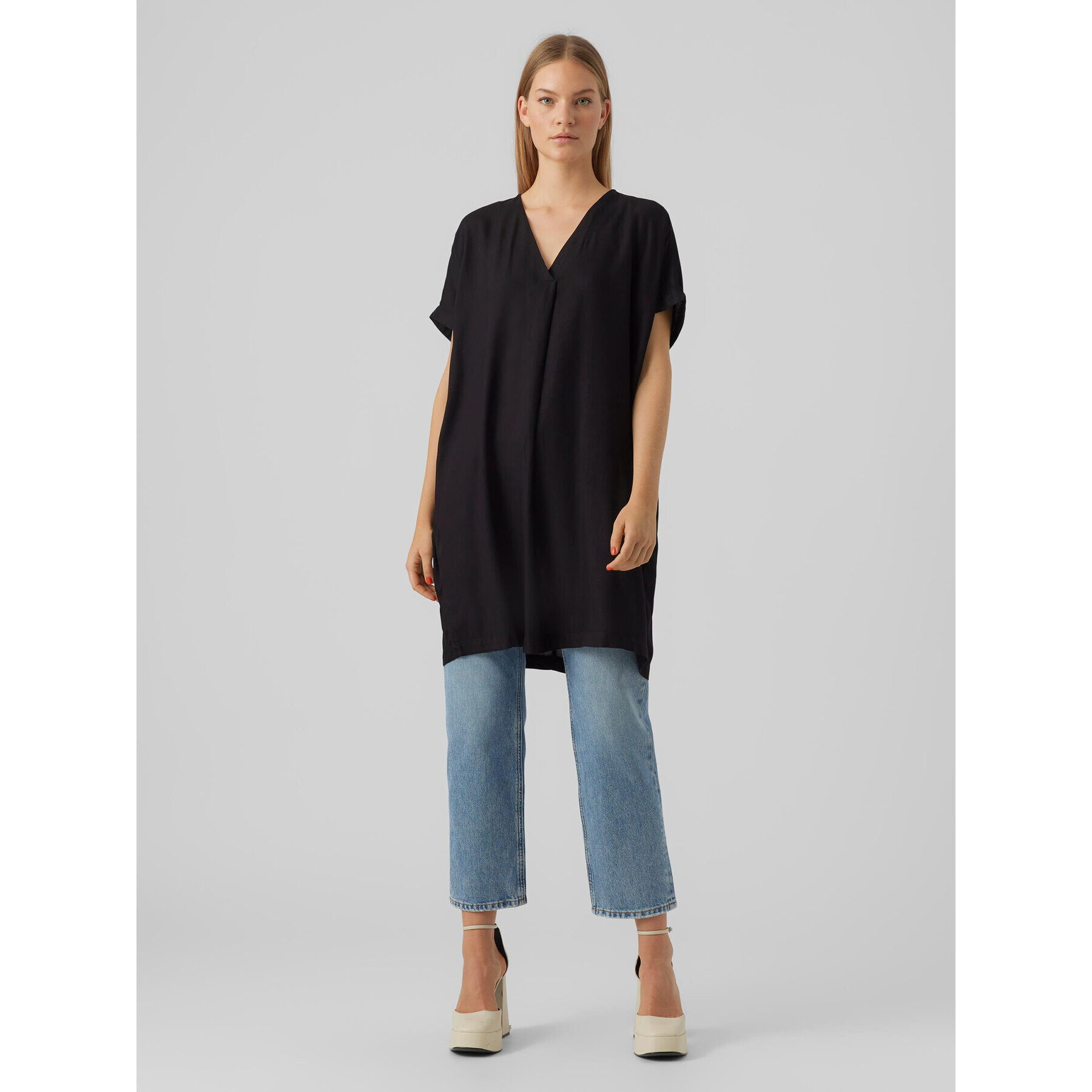 Vero Moda Tunika Beauty 10279704 Černá Regular Fit - Pepit.cz