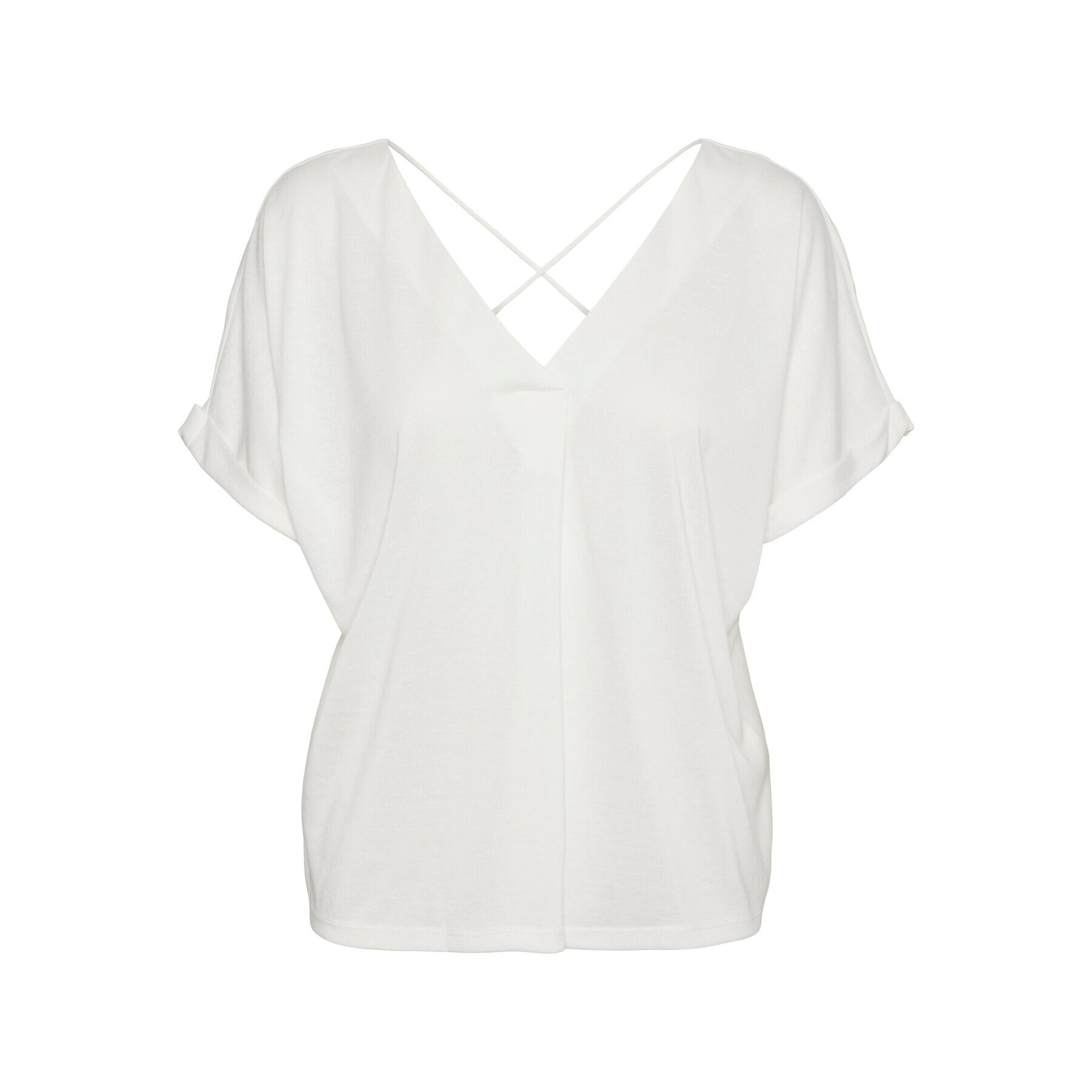 Vero Moda Halenka Flia 10288373 Bílá Wide Fit - Pepit.cz