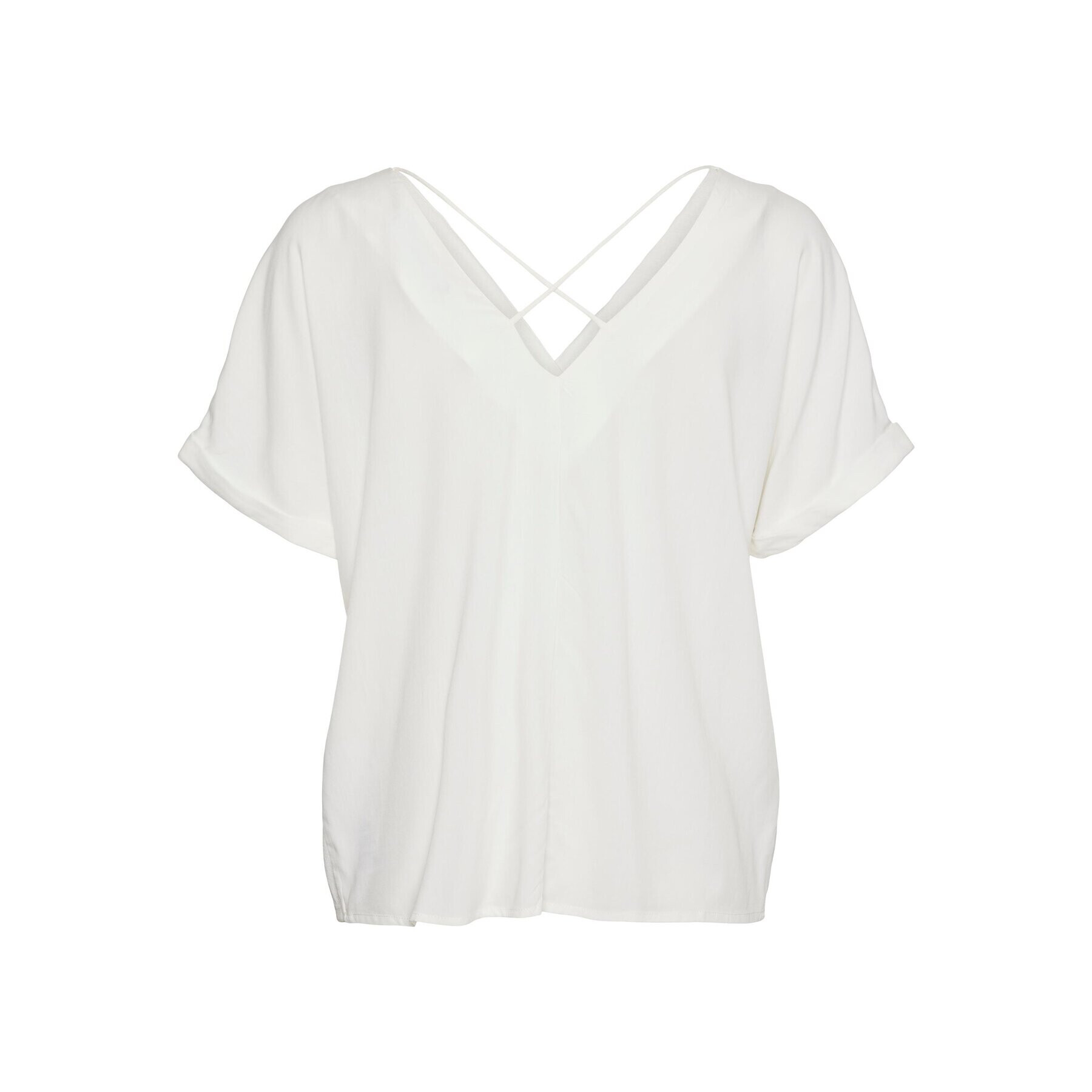 Vero Moda Halenka Flia 10288373 Bílá Wide Fit - Pepit.cz