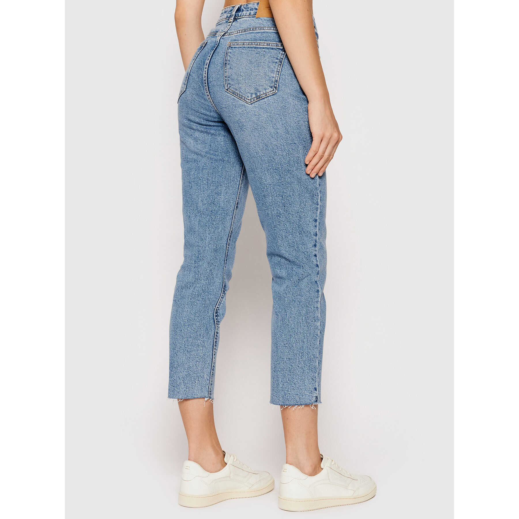 Vero Moda Jeansy Brenda 10247009 Modrá Straight Fit - Pepit.cz