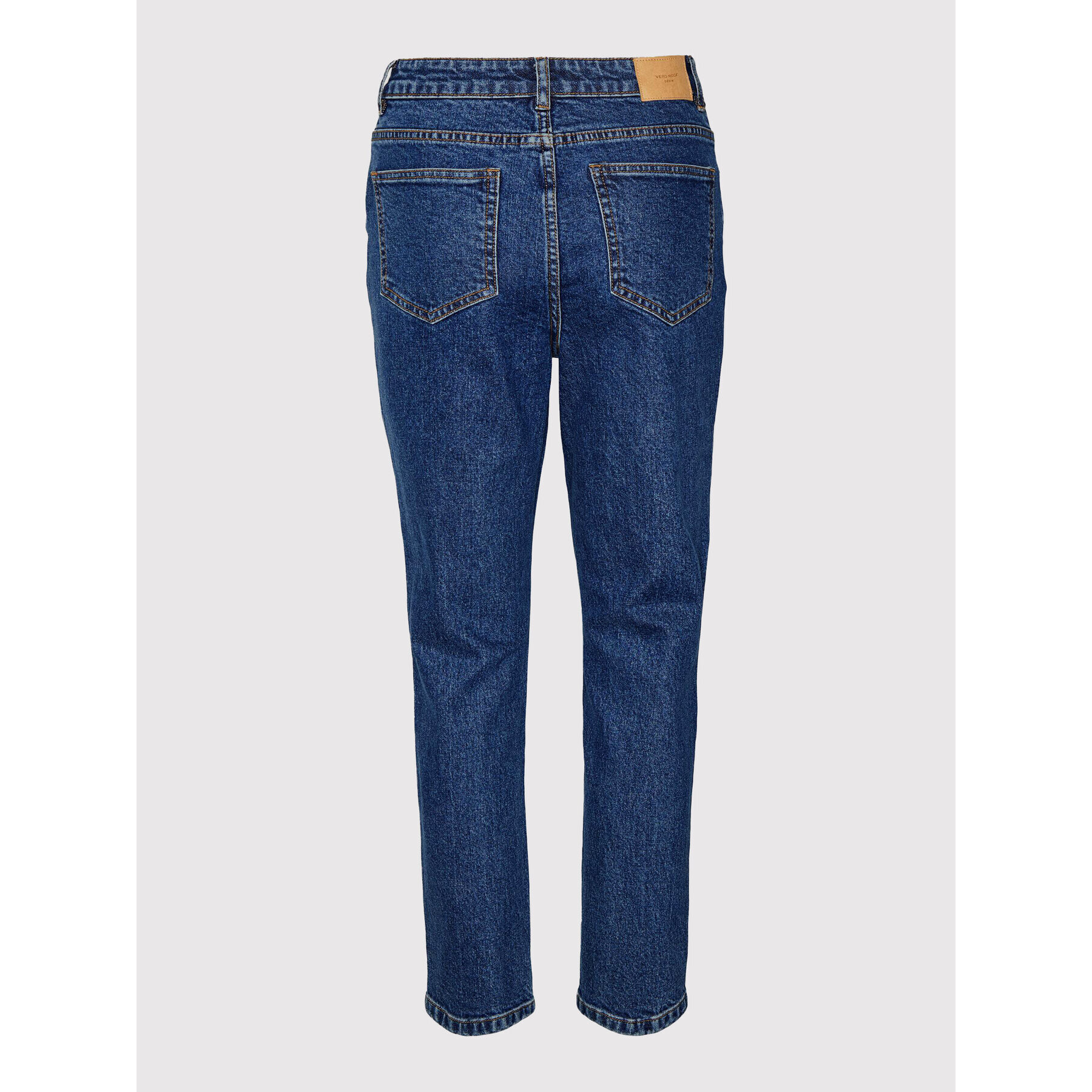 Vero Moda Jeansy Brenda 10268434 Tmavomodrá Straight Fit - Pepit.cz