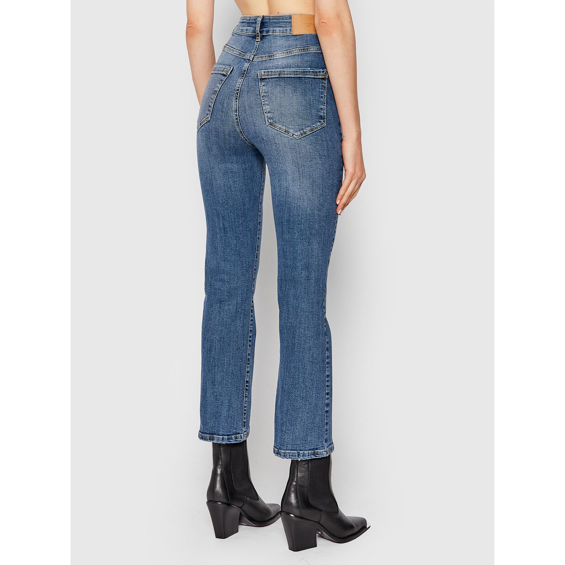 Vero Moda Jeansy Stella 10262737 Tmavomodrá Regular Fit - Pepit.cz