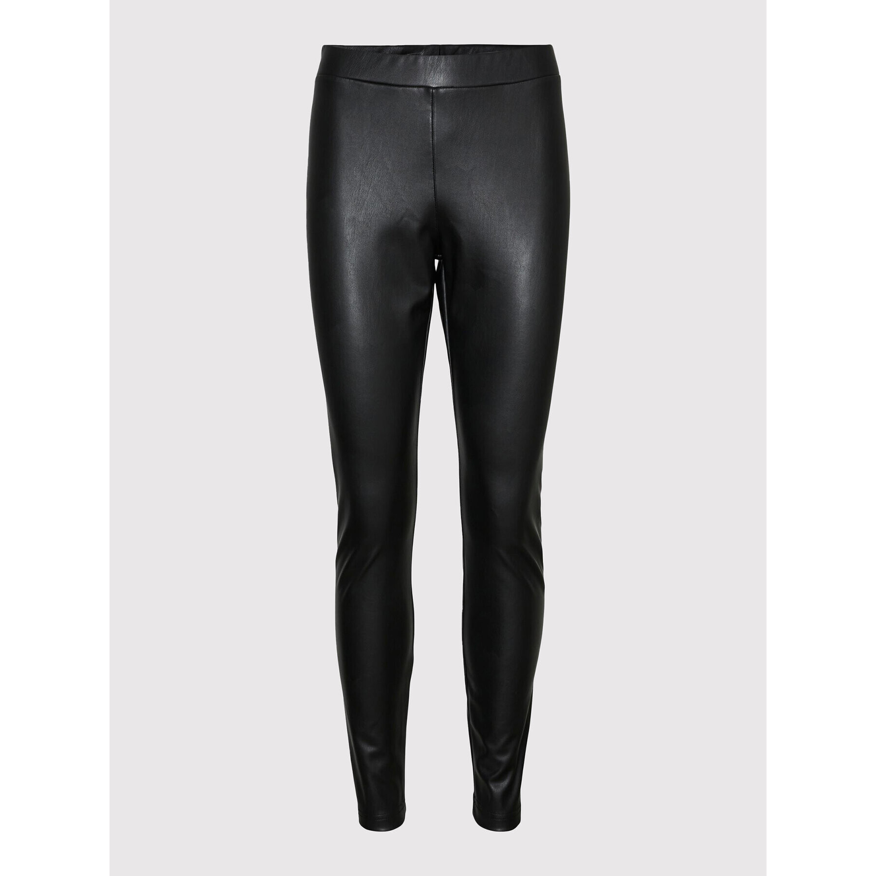 Vero Moda Kalhoty z imitace kůže Gaya 10257164 Černá Skinny Fit - Pepit.cz