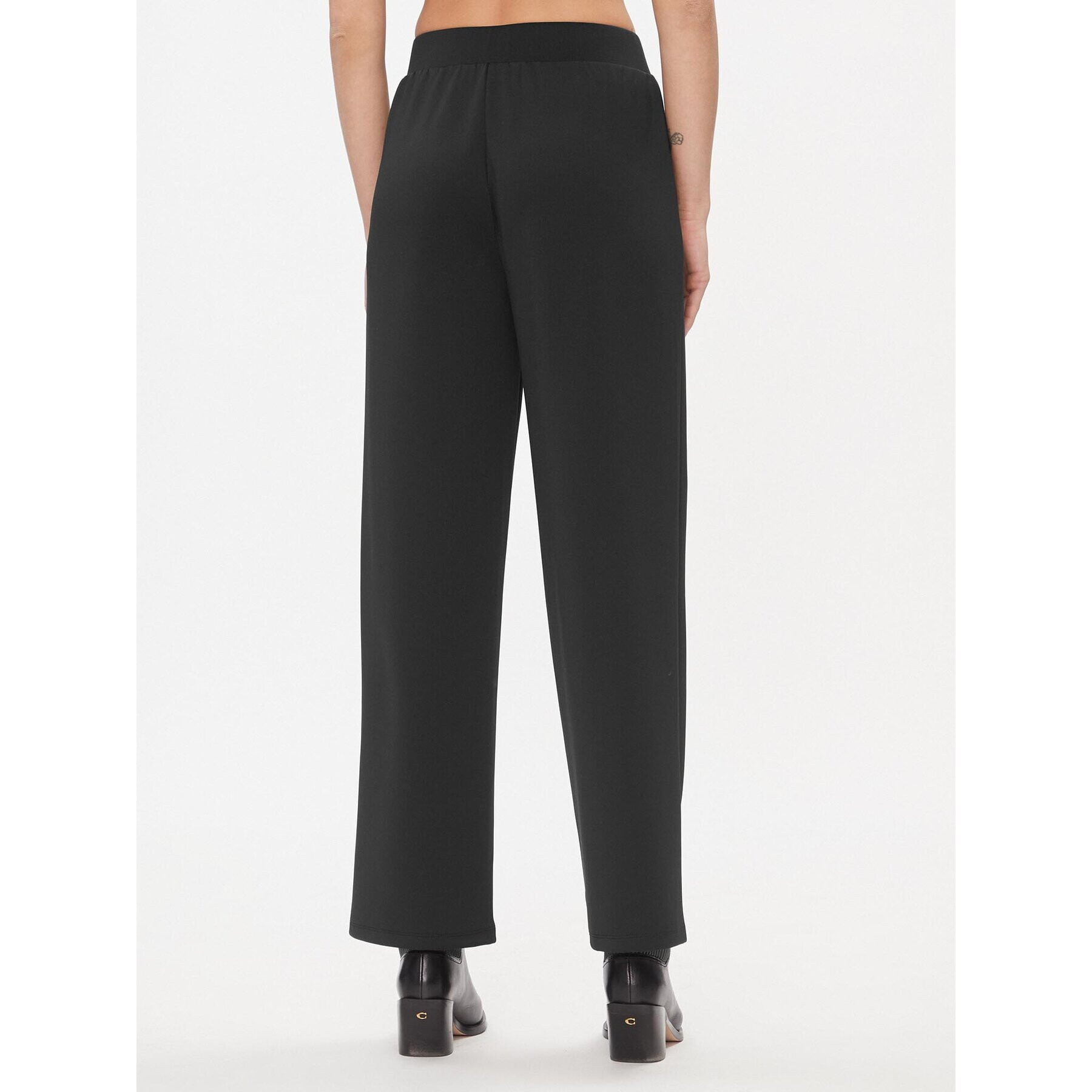 Vero Moda Kalhoty z materiálu 10296830 Černá Relaxed Fit - Pepit.cz