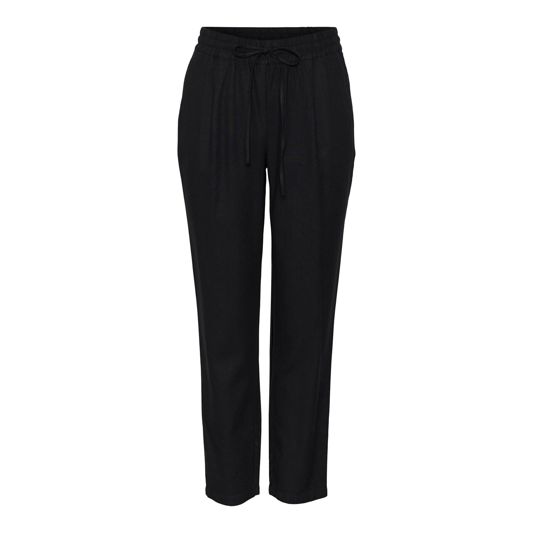 Vero Moda Kalhoty z materiálu Jesmilo 10279691 Černá Regular Fit - Pepit.cz