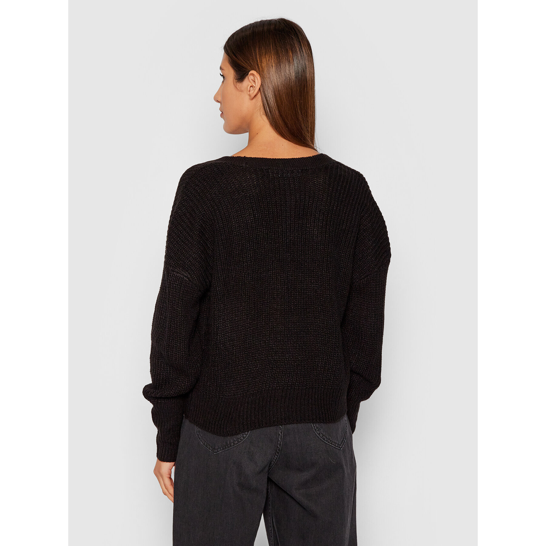 Vero Moda Kardigan Lea 10249632 Černá Relaxed Fit - Pepit.cz