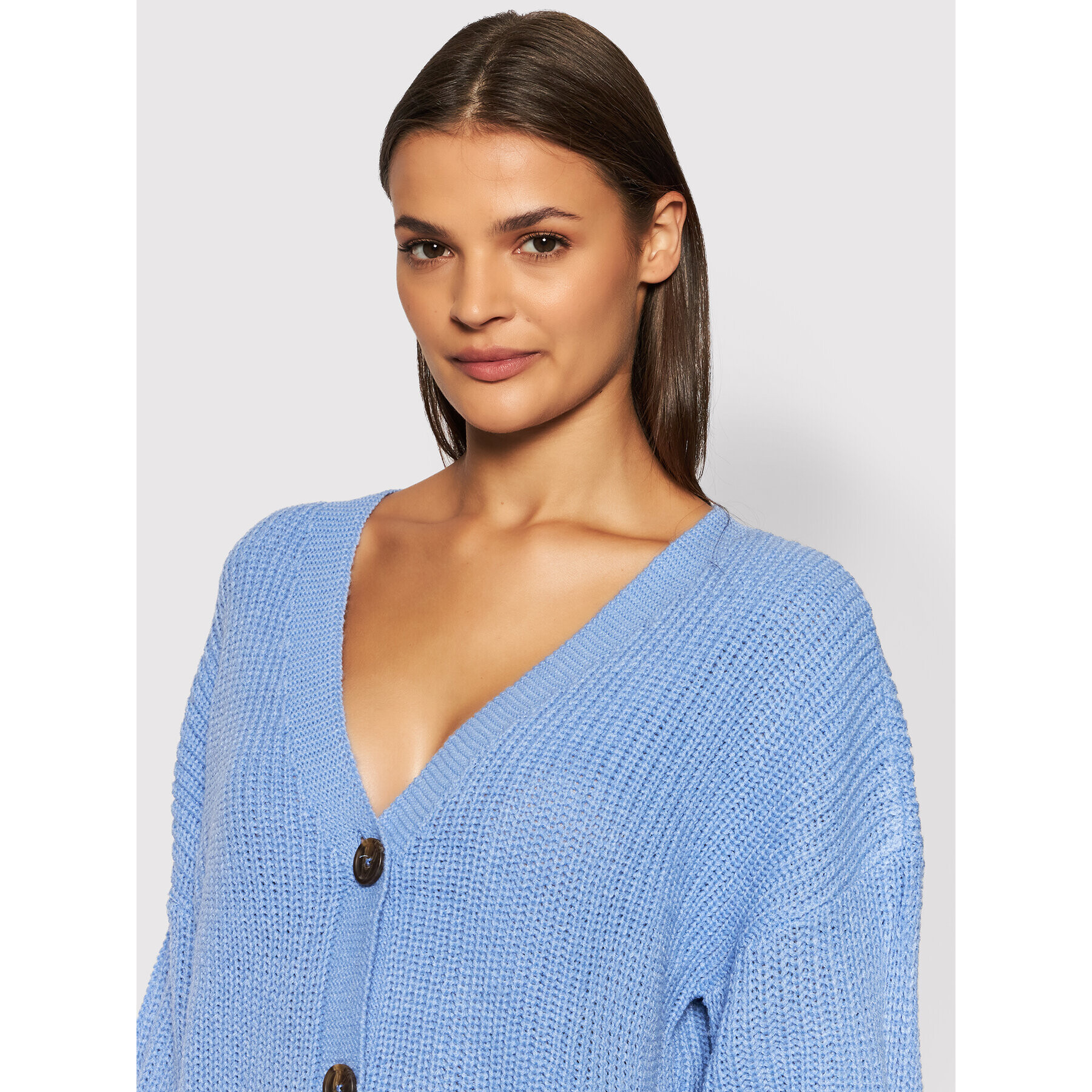 Vero Moda Kardigan Lea 10249632 Modrá Regular Fit - Pepit.cz