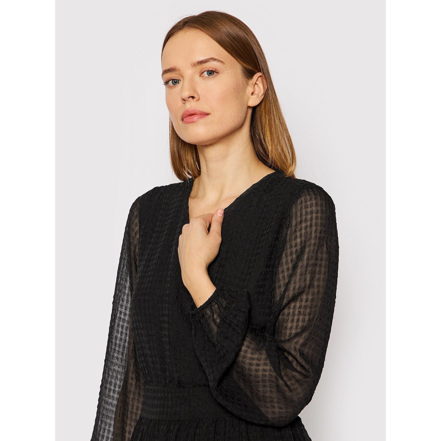 Vero Moda Každodenní šaty Ea 10257901 Černá Regular Fit - Pepit.cz