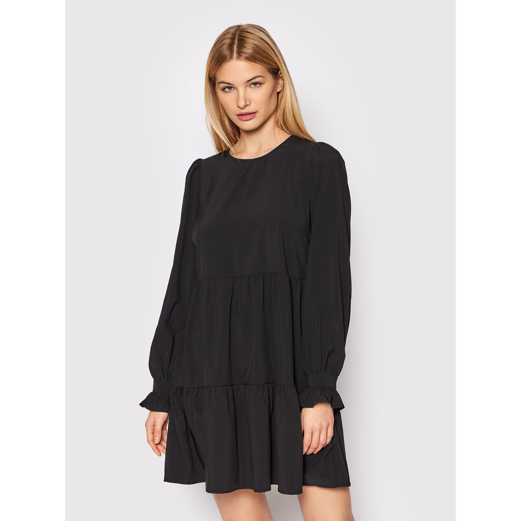 Vero Moda Každodenní šaty Helga 10268662 Černá Relaxed Fit - Pepit.cz