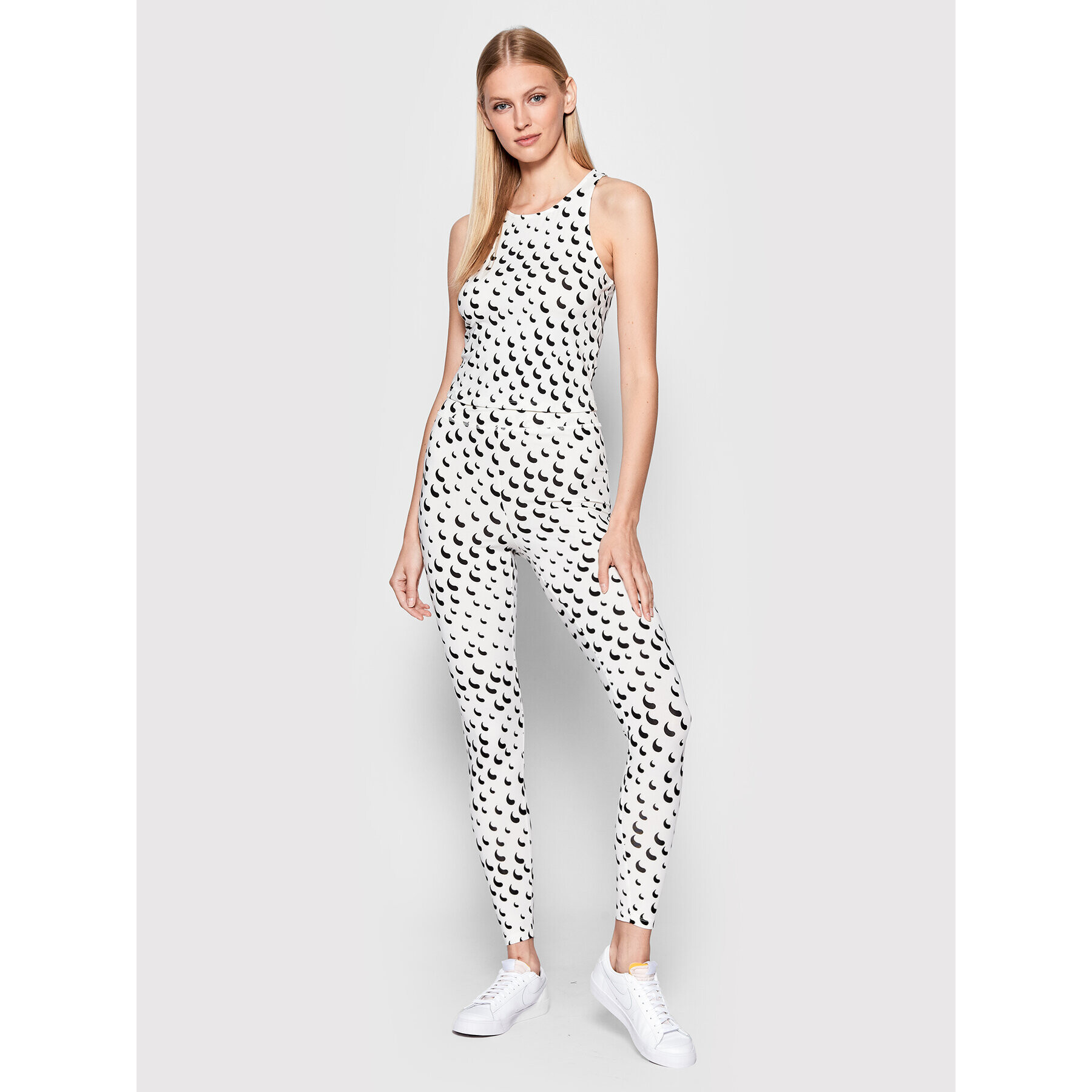 Vero Moda Legíny Tessa 10264162 Bílá Slim Fit - Pepit.cz