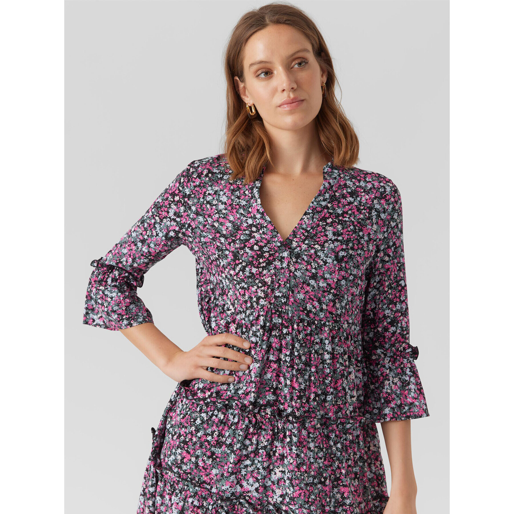 Vero Moda Letní šaty Easy 10297359 Barevná Relaxed Fit - Pepit.cz