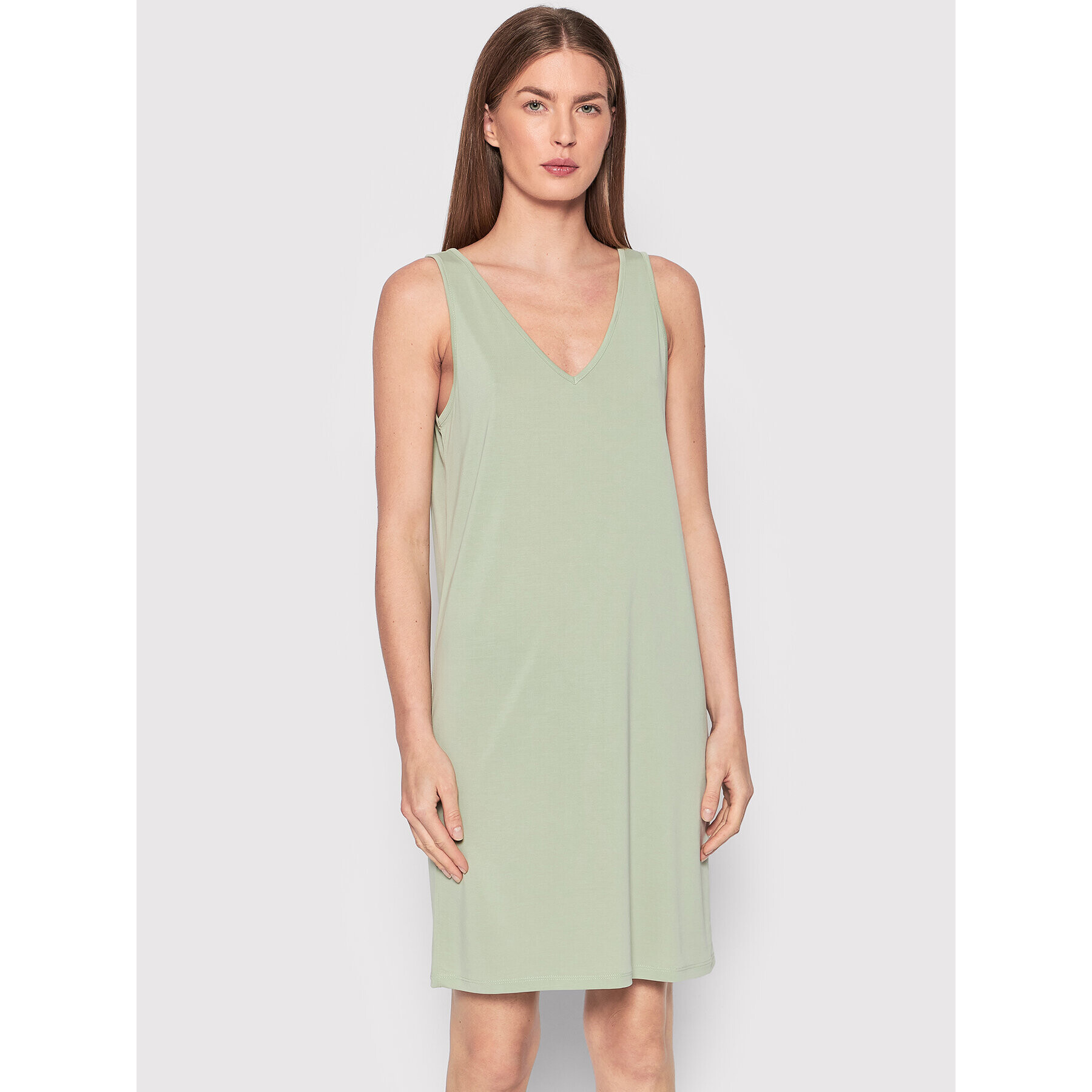 Vero Moda Letní šaty Filli 10265015 Zelená Regular Fit - Pepit.cz