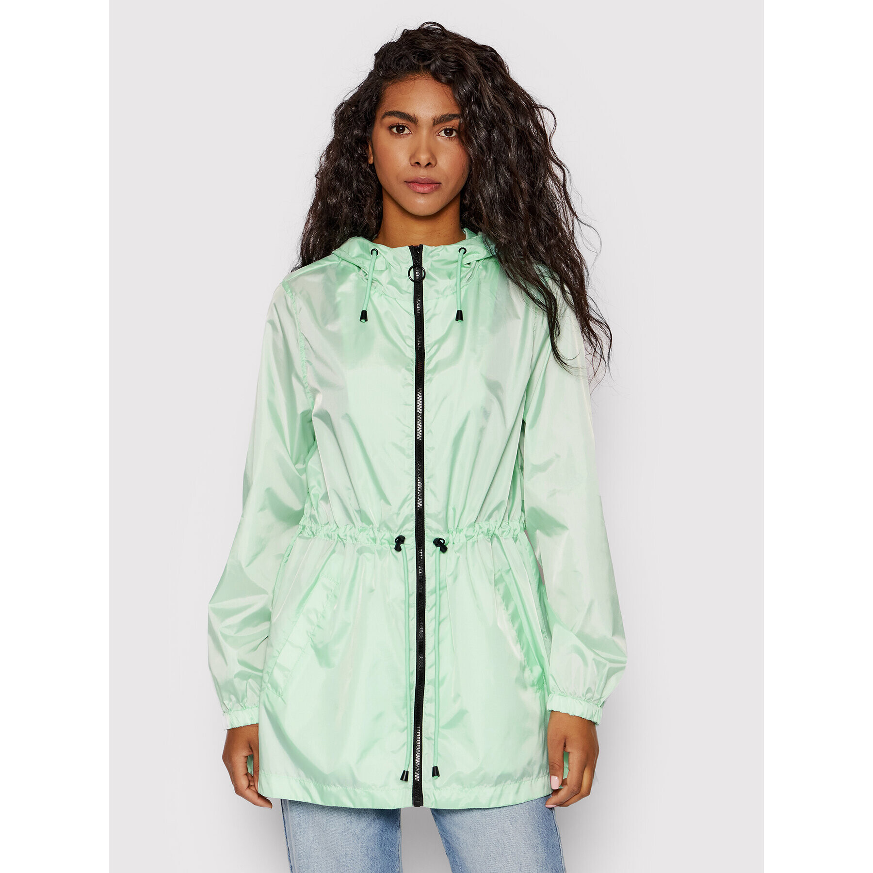 Vero Moda Parka Art 10259475 Zelená Regular Fit - Pepit.cz