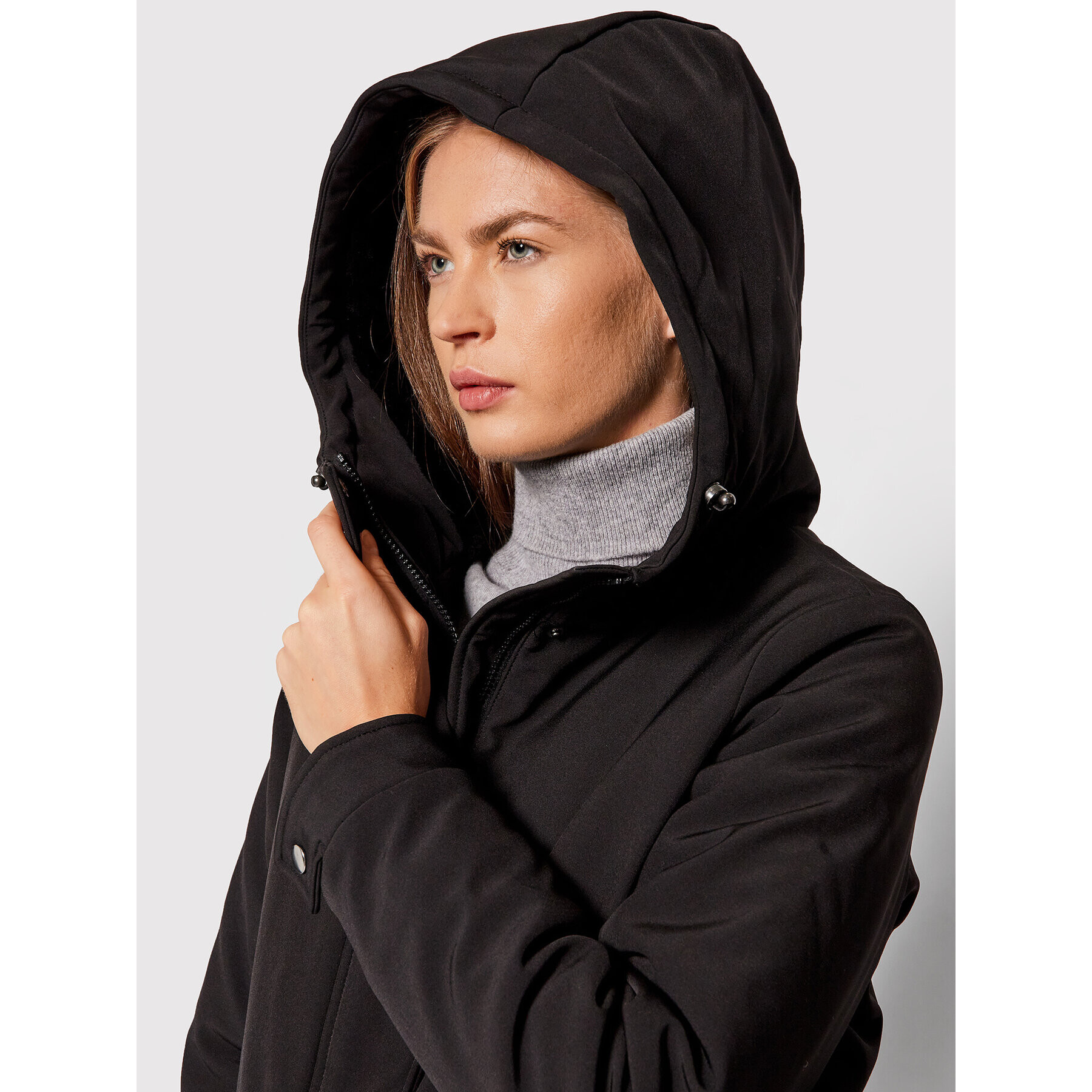 Vero Moda Parka Cleanmila 10235311 Černá Regular Fit - Pepit.cz