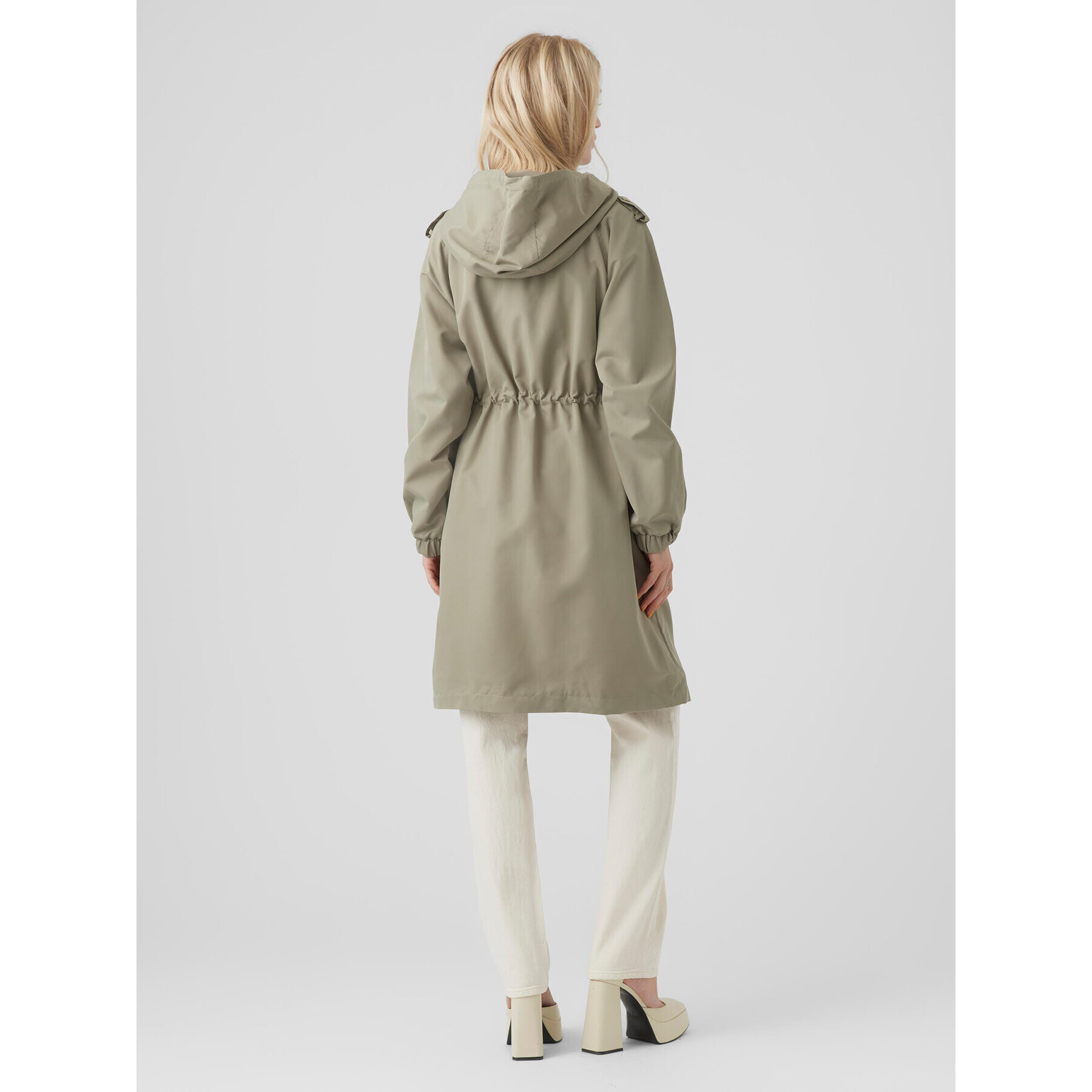 Vero Moda Parka Pernille Alison 10282329 Zelená Regular Fit - Pepit.cz