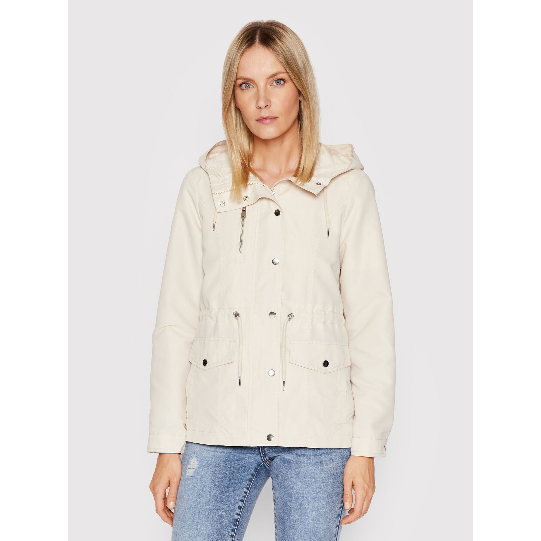 Vero Moda Parka Pernillefie 10264596 Béžová Regular Fit - Pepit.cz